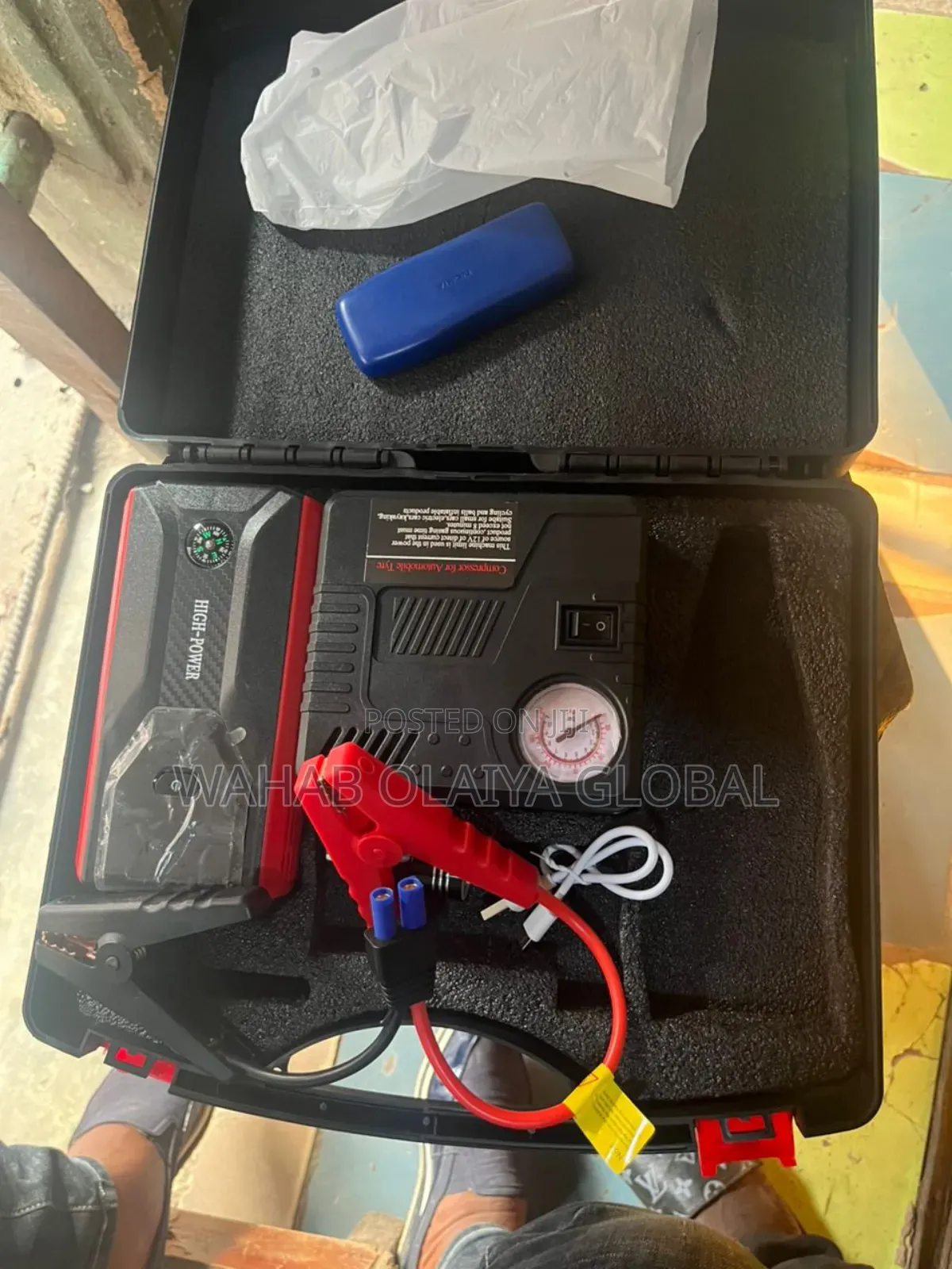 High-Power Multi-Function Jump Starter – Portable Car Battery Booster