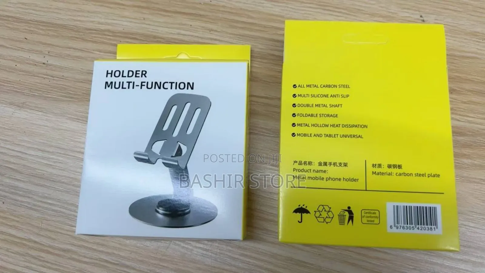 Rotating Metal Phone and Tablet Stand.