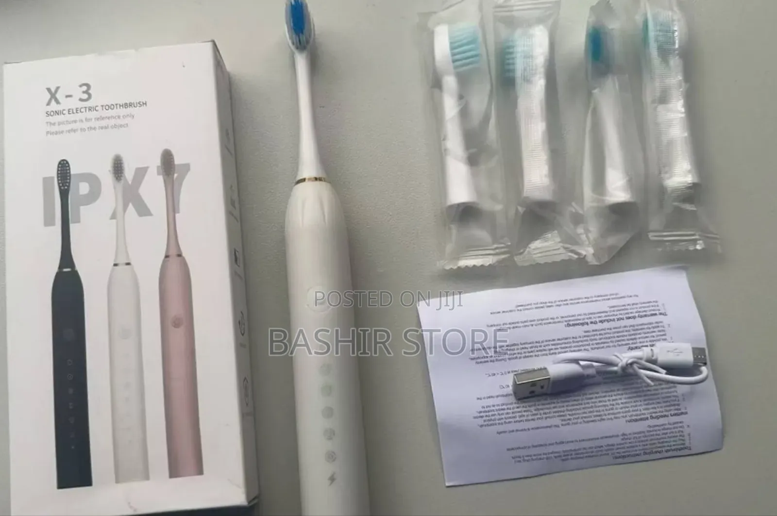 X-3 Sonic Electric Toothbrush Usb Charging