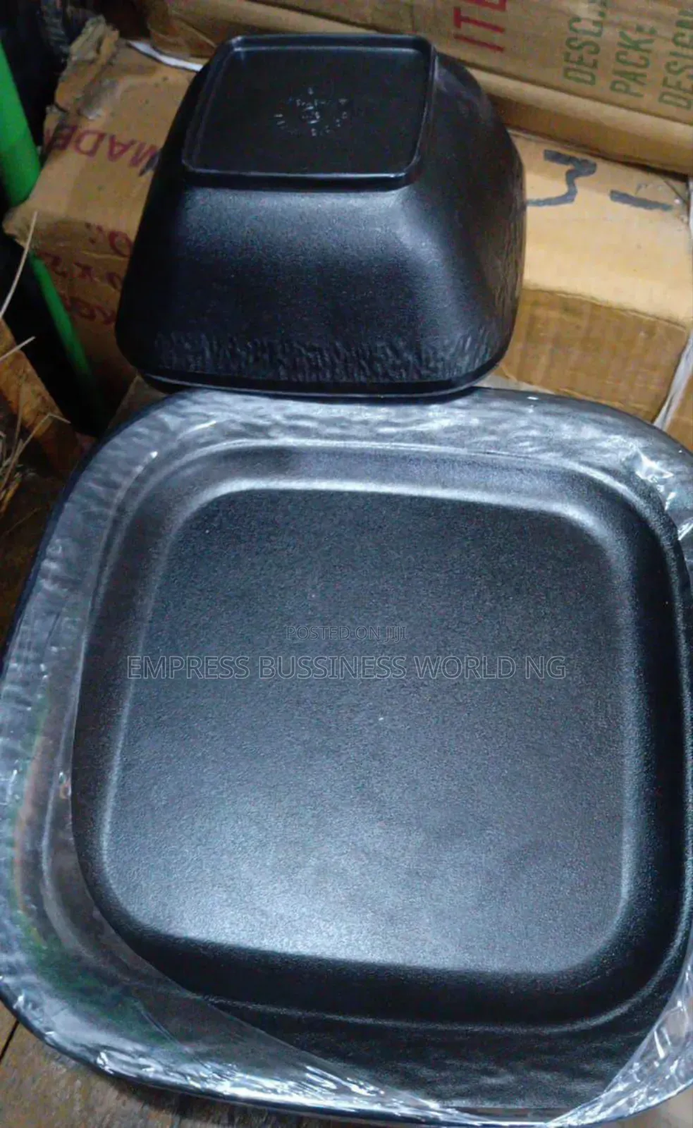 12 PCS Super Thick Mated Big Flat and Bowl Unbreakable Plates