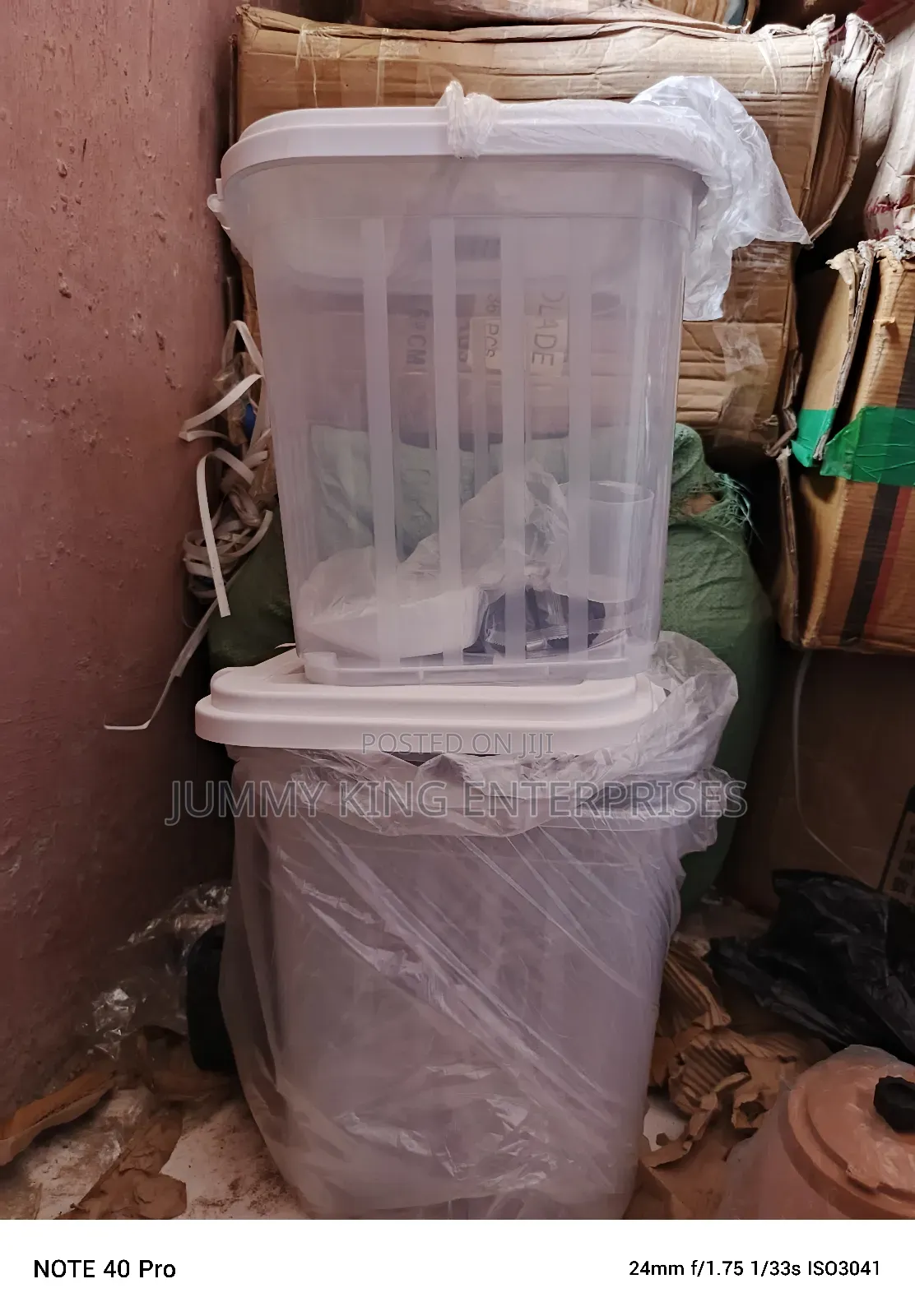 Plastic Cereal Container 1pc