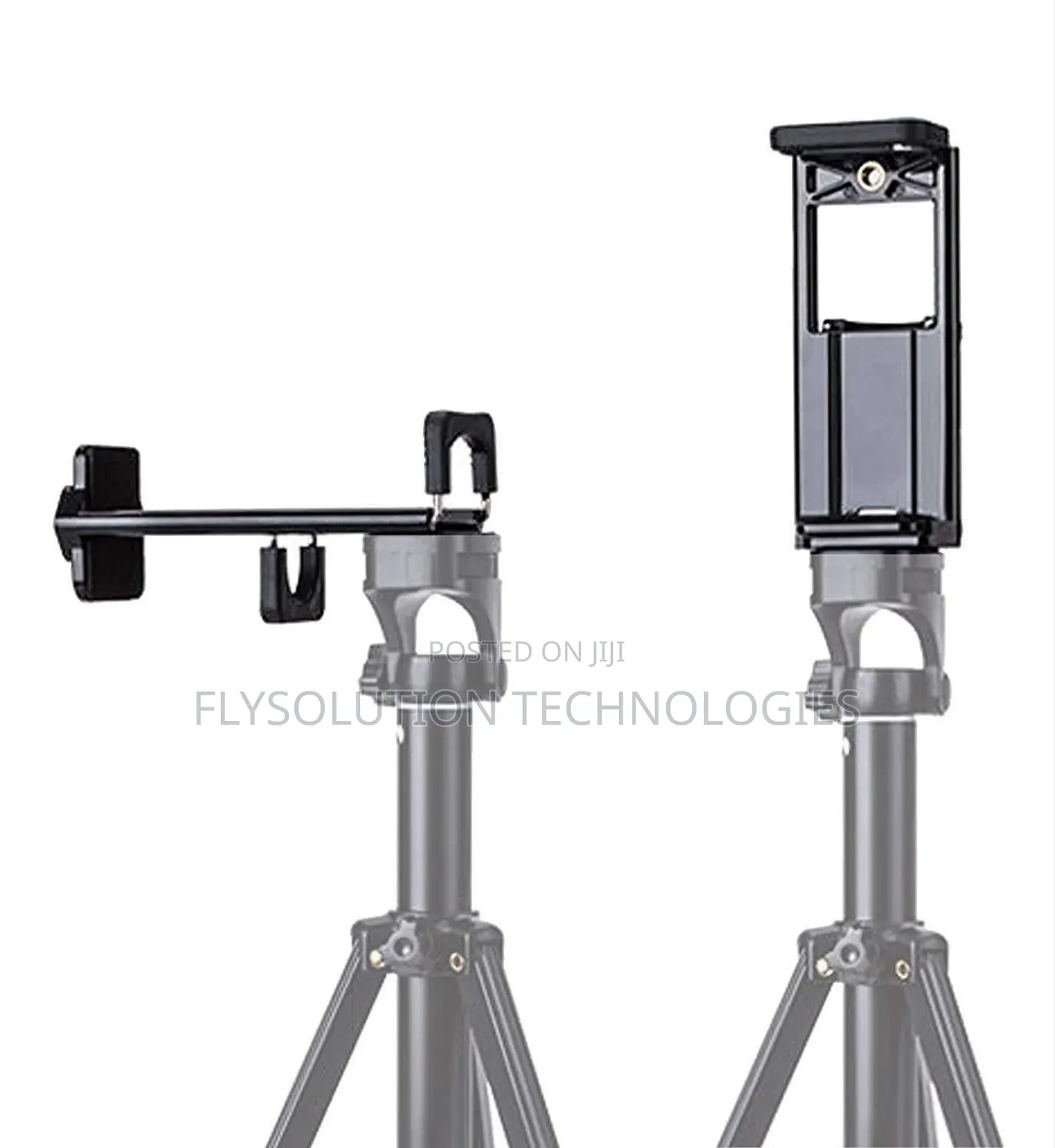 Smartphone Tablet Clip Bracket Holder Tripod Monopod Mount Adapter