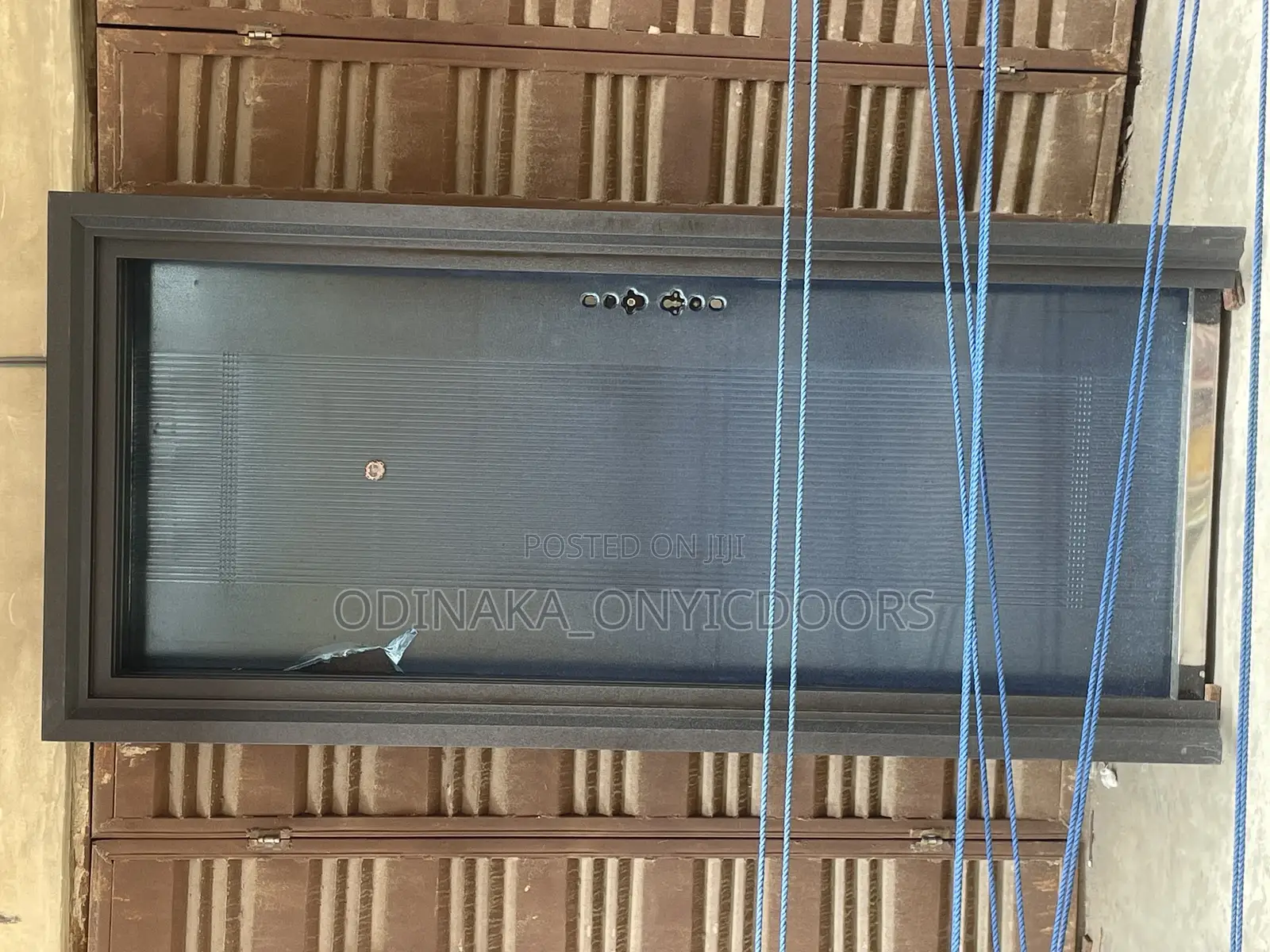 7ft By 3ft Jinhua Metal Door (9 Inches Frame)Co-operate Line Design)