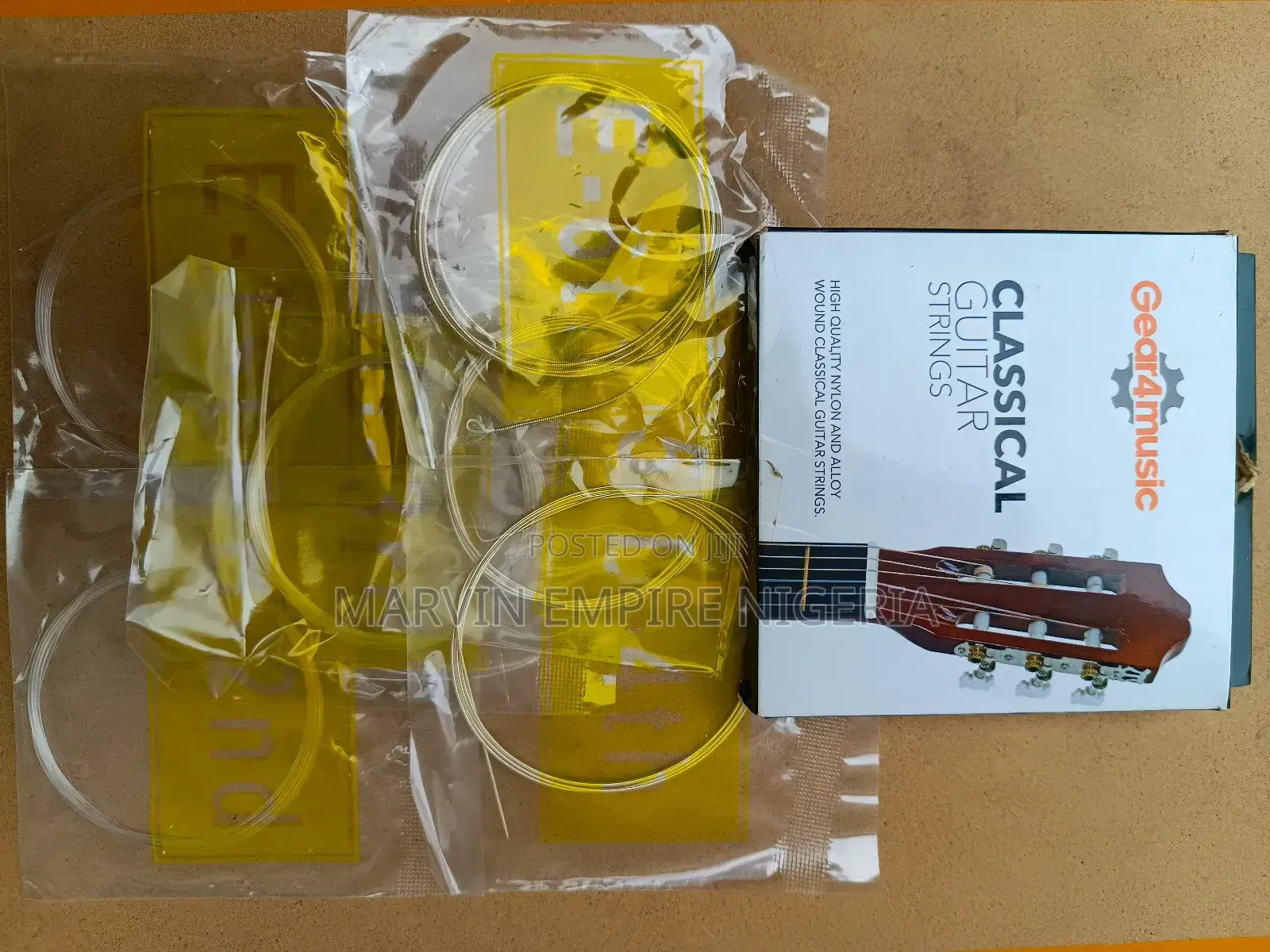 Classical Guitar Nylon Strings by Gear4music
