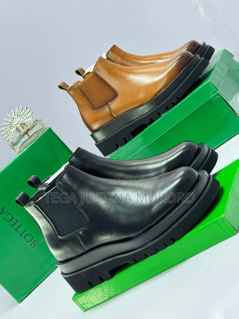 Bottega Veneta Men's High Sole Boot