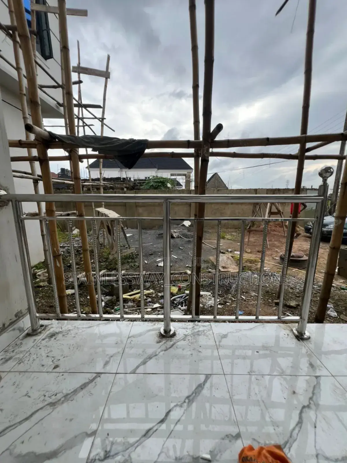 Staircase/Balcony Handrails at Lugbe