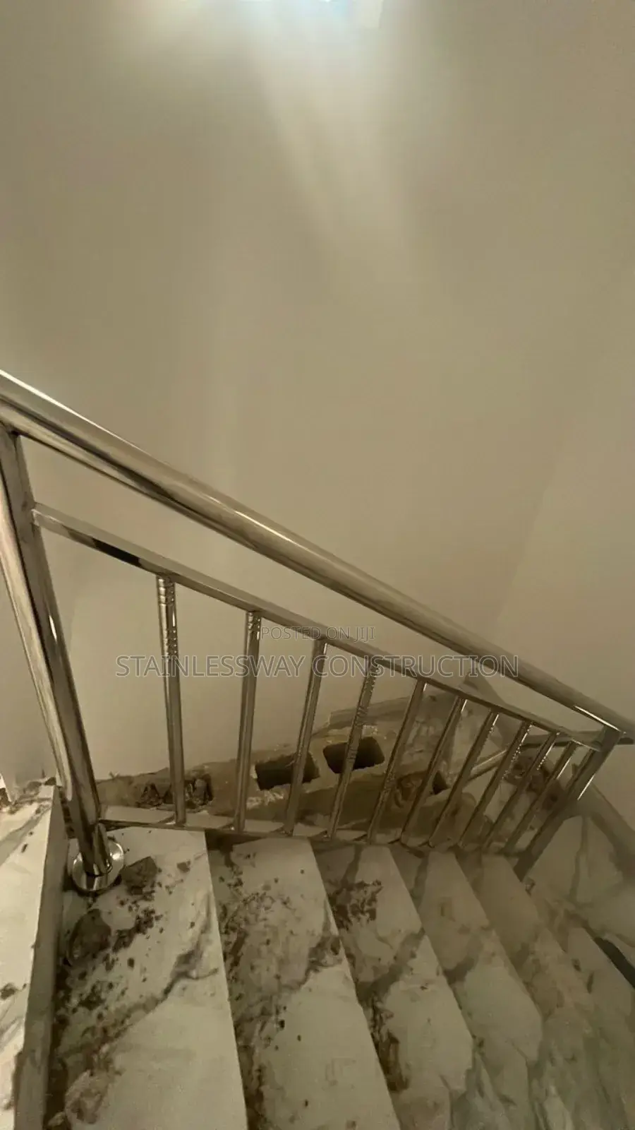 Staircase/Balcony Handrails at Lugbe