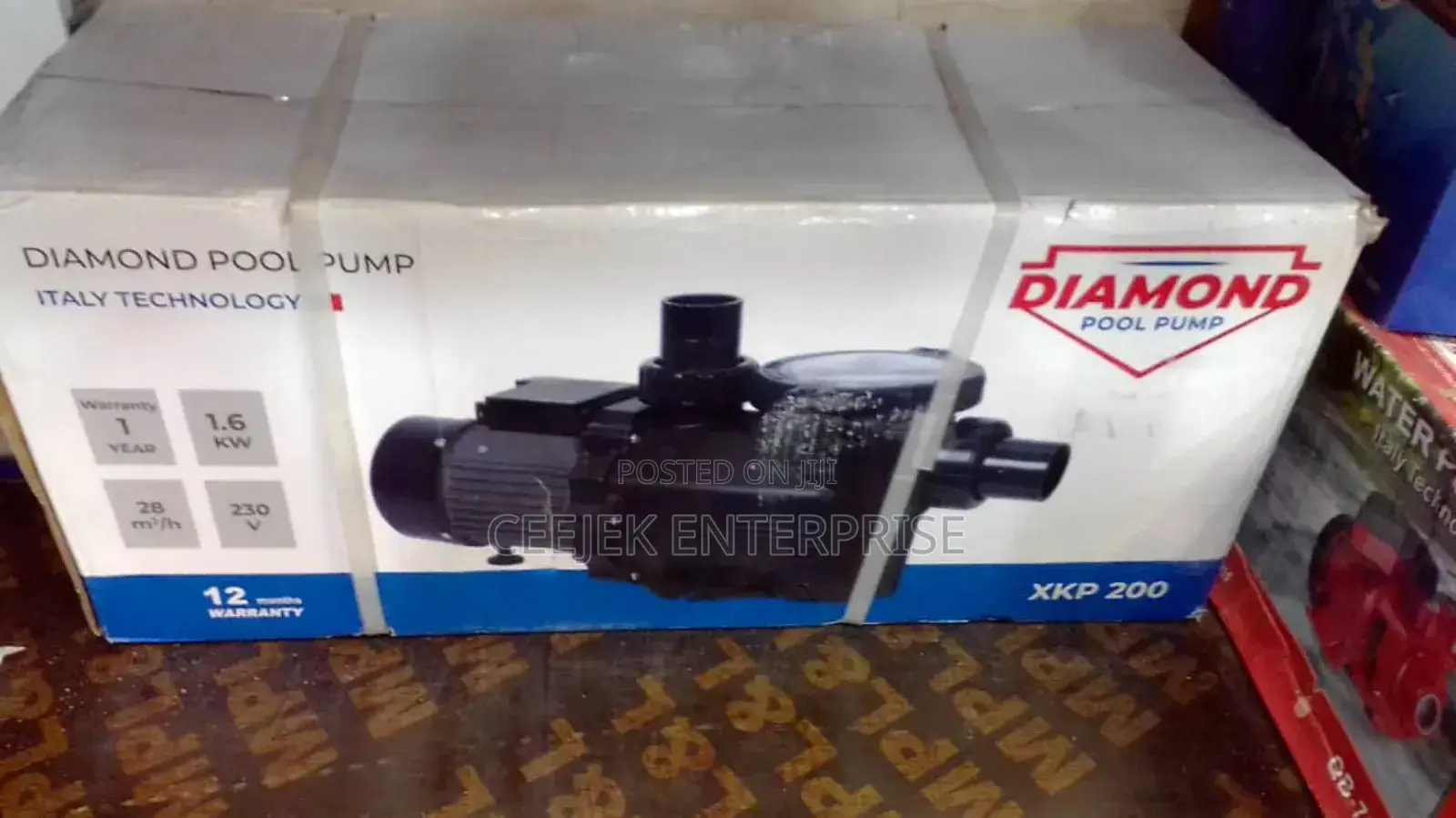 1.5hp Diamond Swinmming Pool Pump
