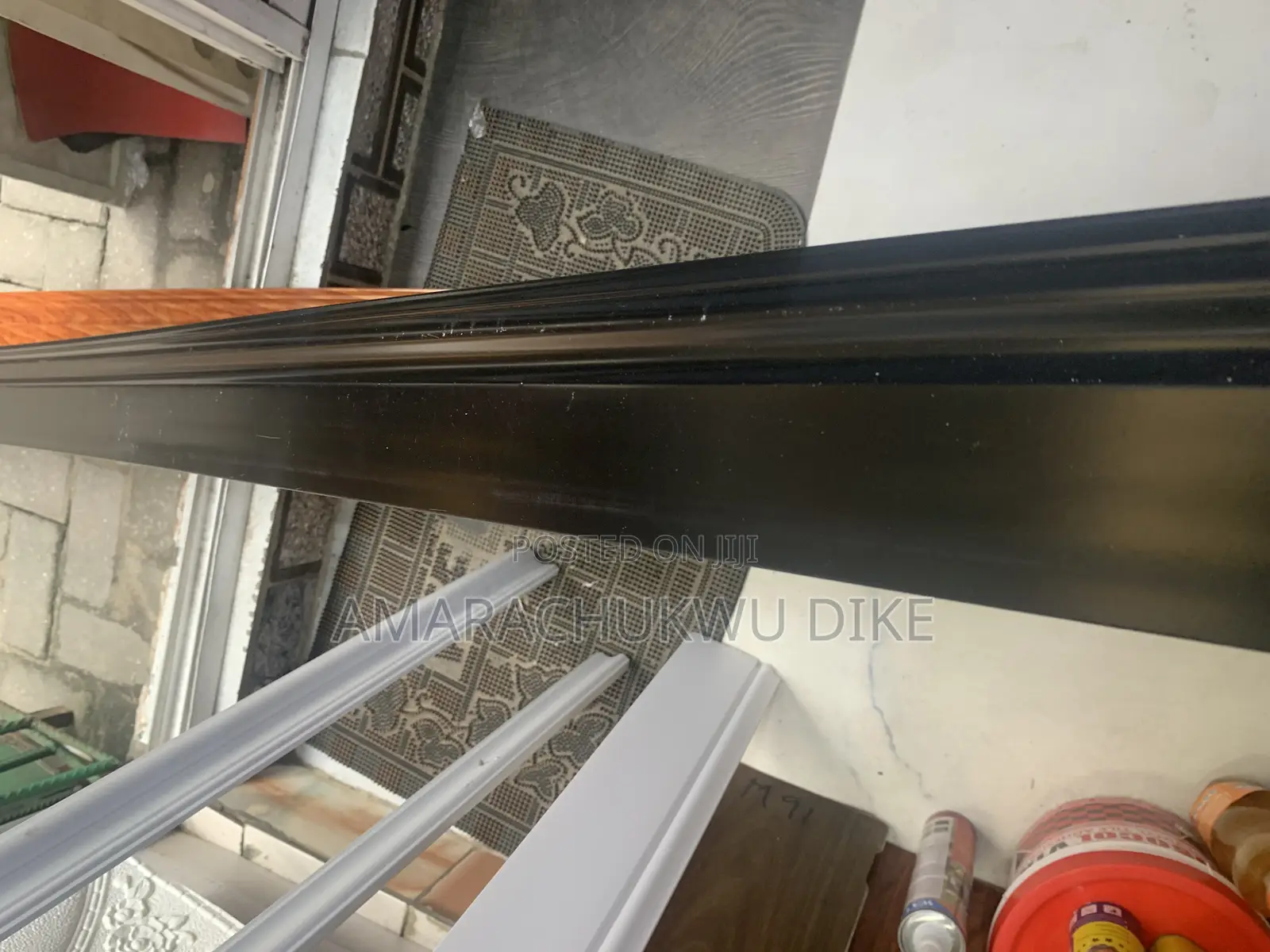 Black Floor Skirting, Profile, SPC Tiles Boarder Belt, Wall Baseboard