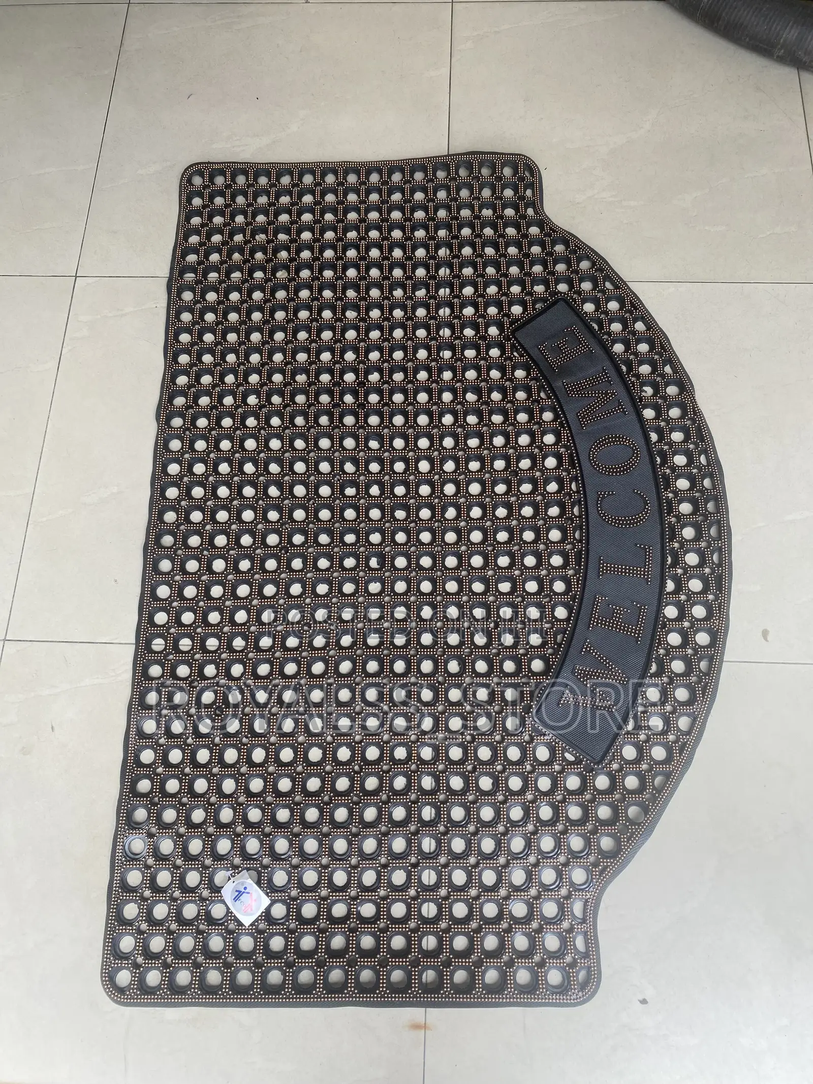 Extra Large and Strong Heavy-Duty Rubber “Welcome” Door Mat