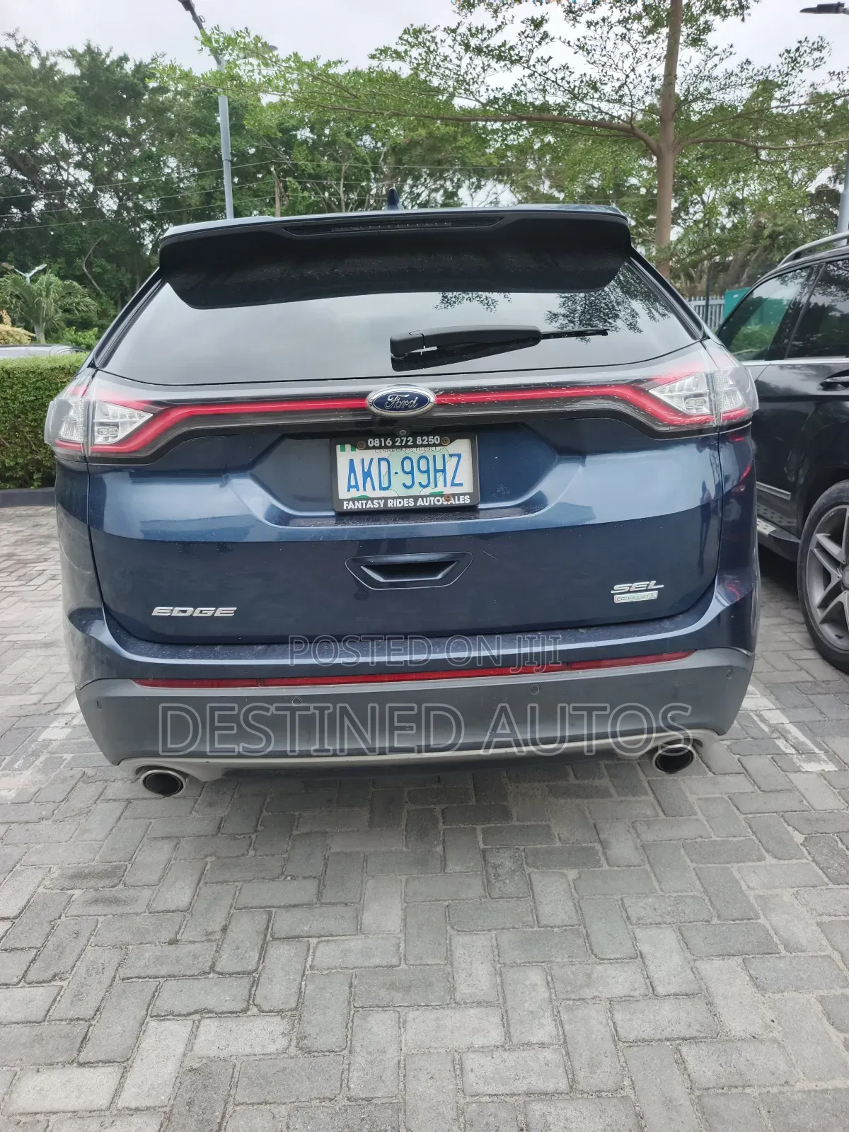 Ford Edge SEL 4dr AWD 2017 Blue