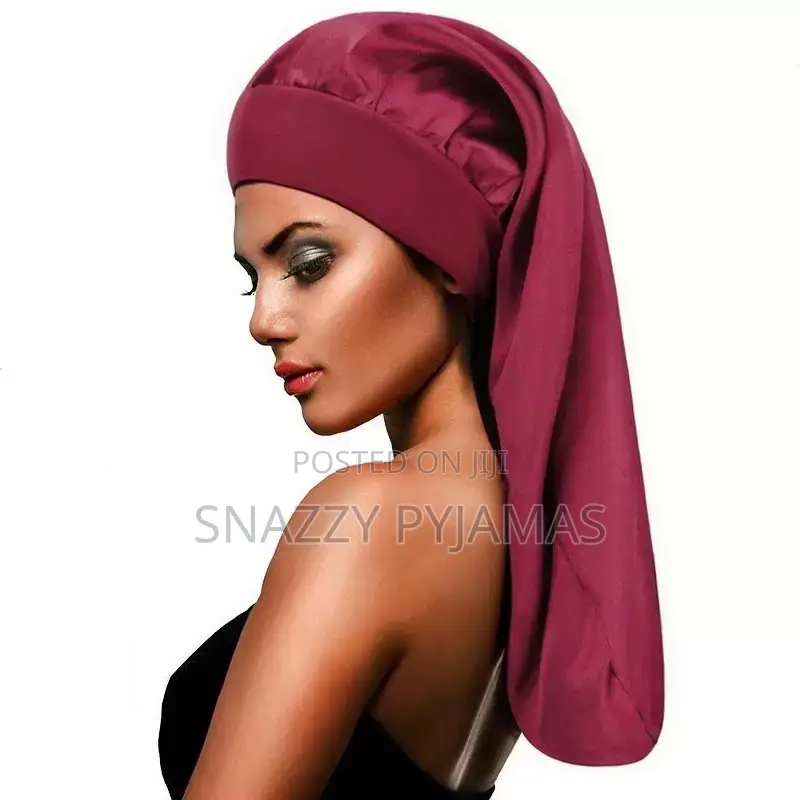 Long Silk Bonnet
