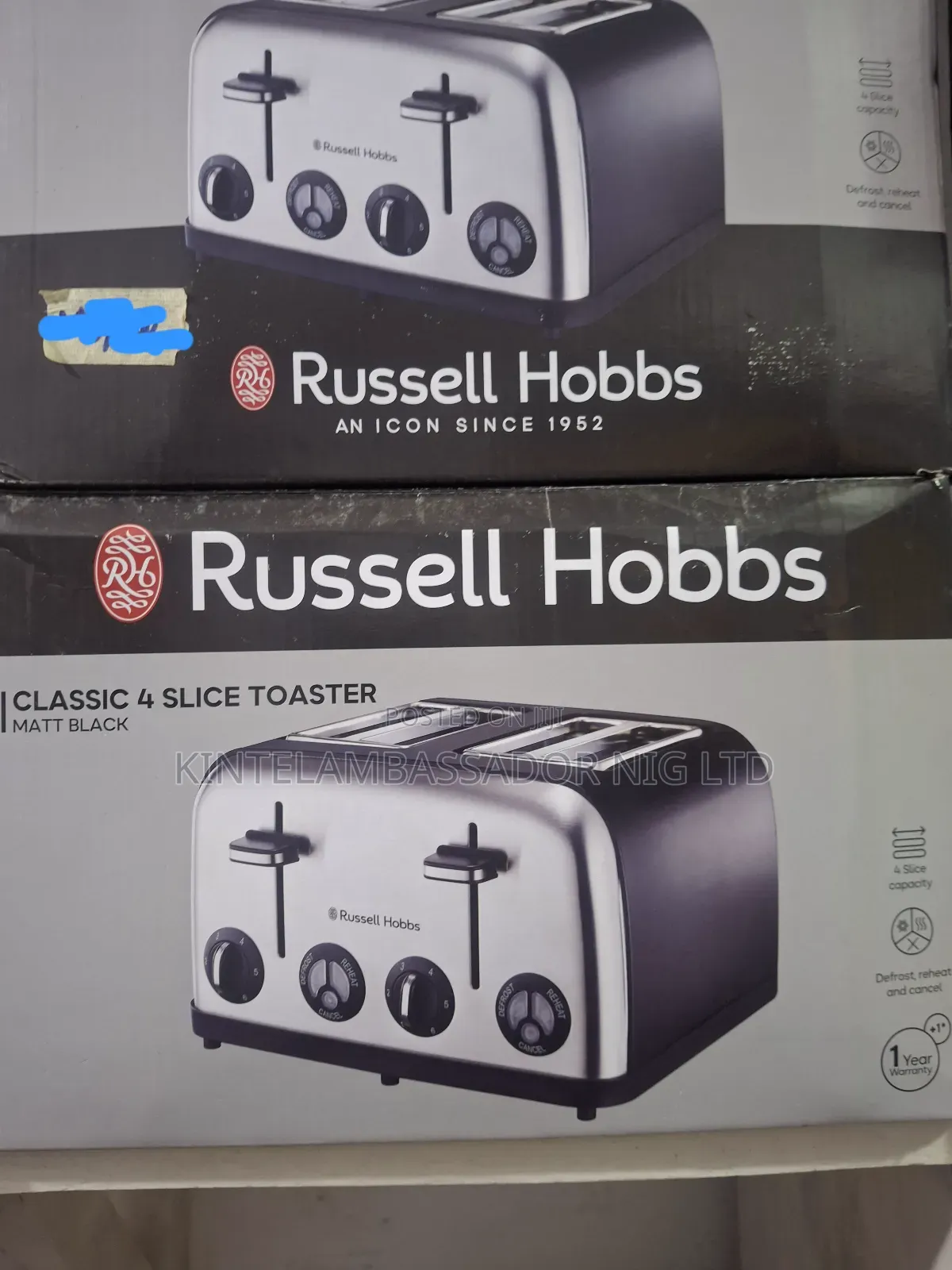 Russell Hobbs Classic 4 Slice Toaster