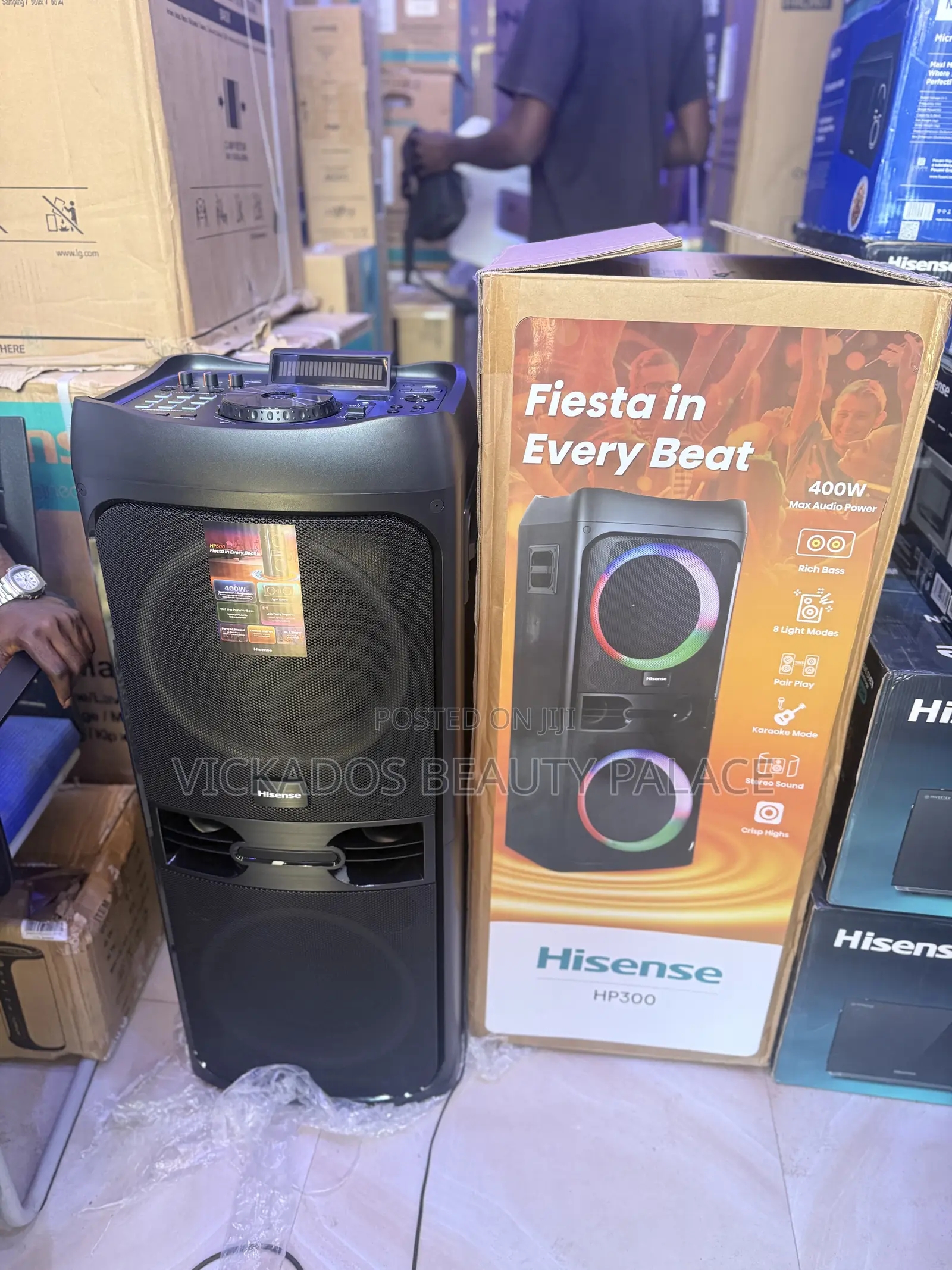 Hisense 400w All In One Bluetooth Speaker | Hisaud300hp