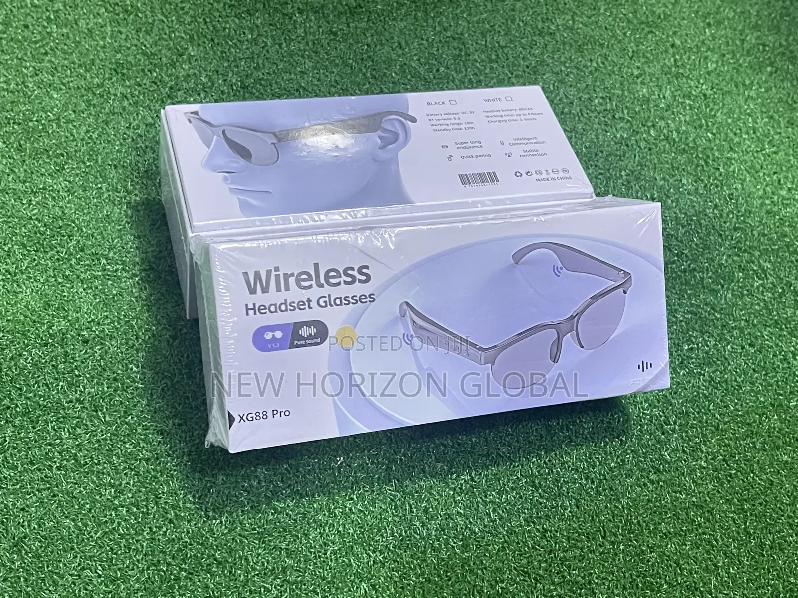 Wireless Smart Bluetooth Headset Glass