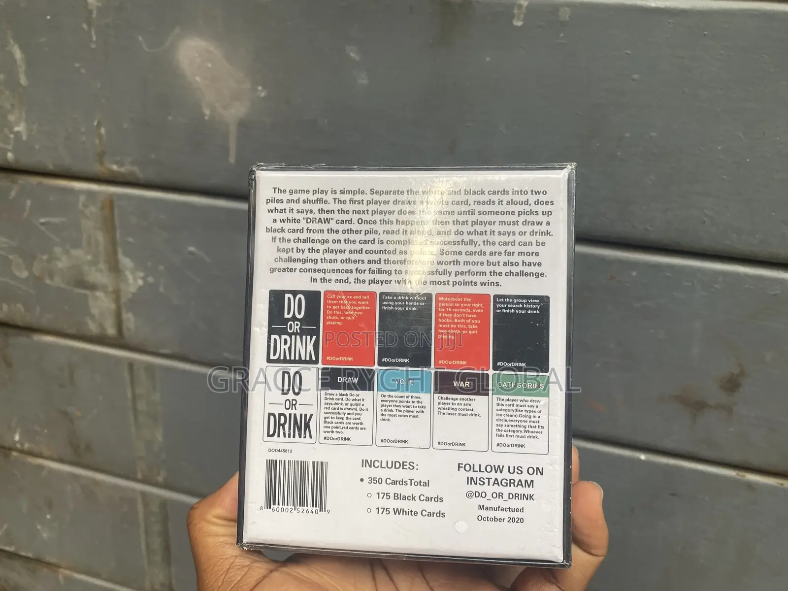 Do or Drink Card Game