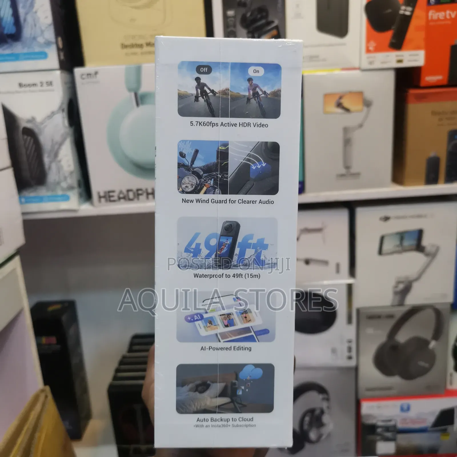 Insta360 X5 8k 360 Action Cam Essentials Bundle
