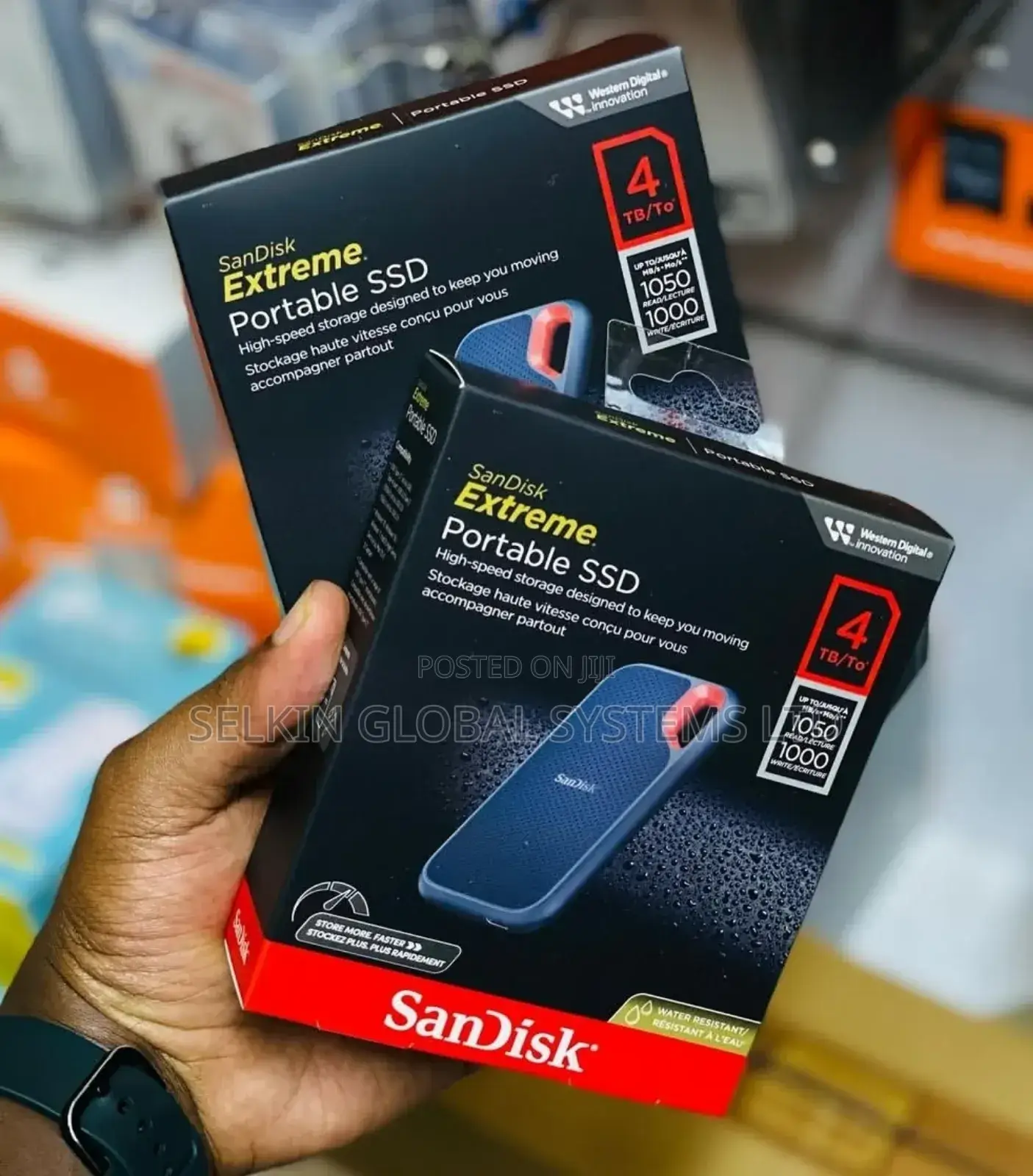 Sandisk 2tb Extreme External Portable SSD