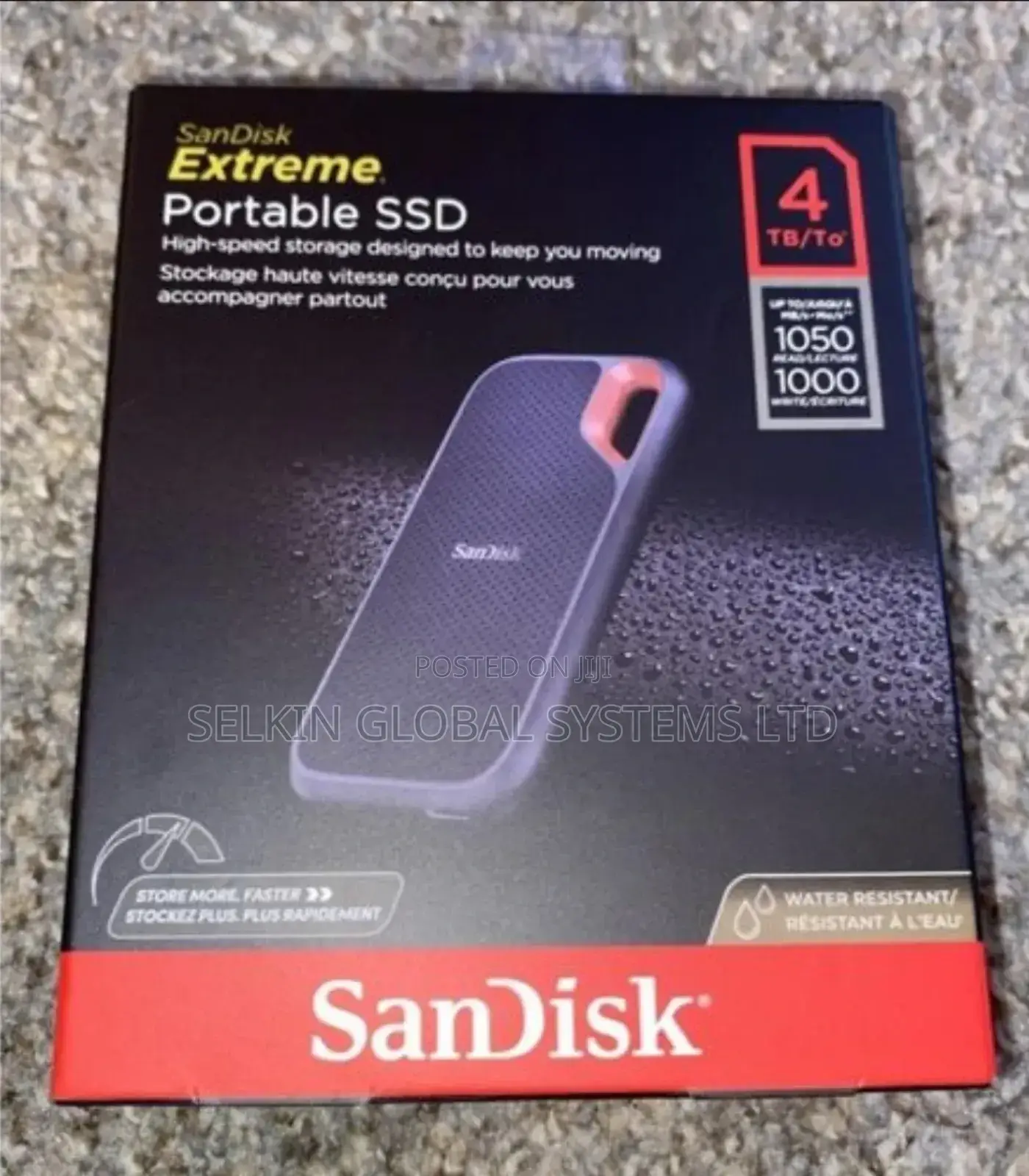 Sandisk 2tb Extreme External Portable SSD