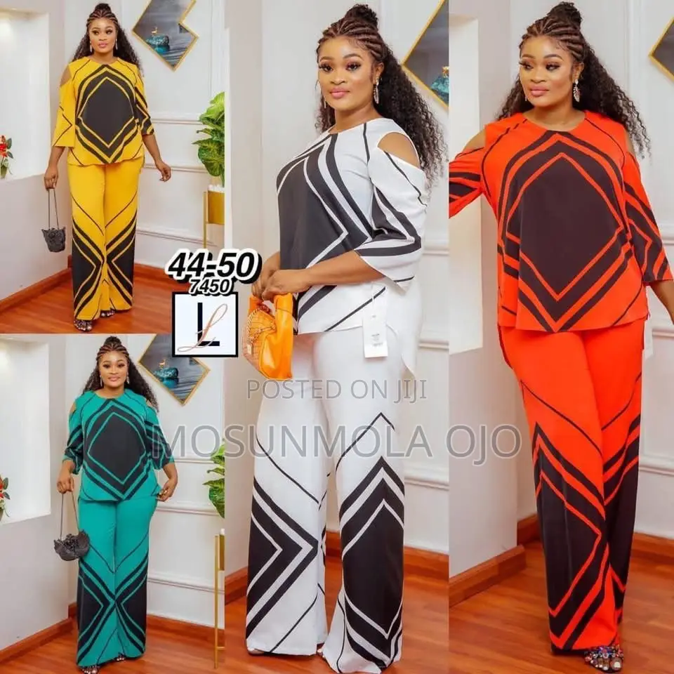 Trendy 2-Piece Set ( Top Pant)