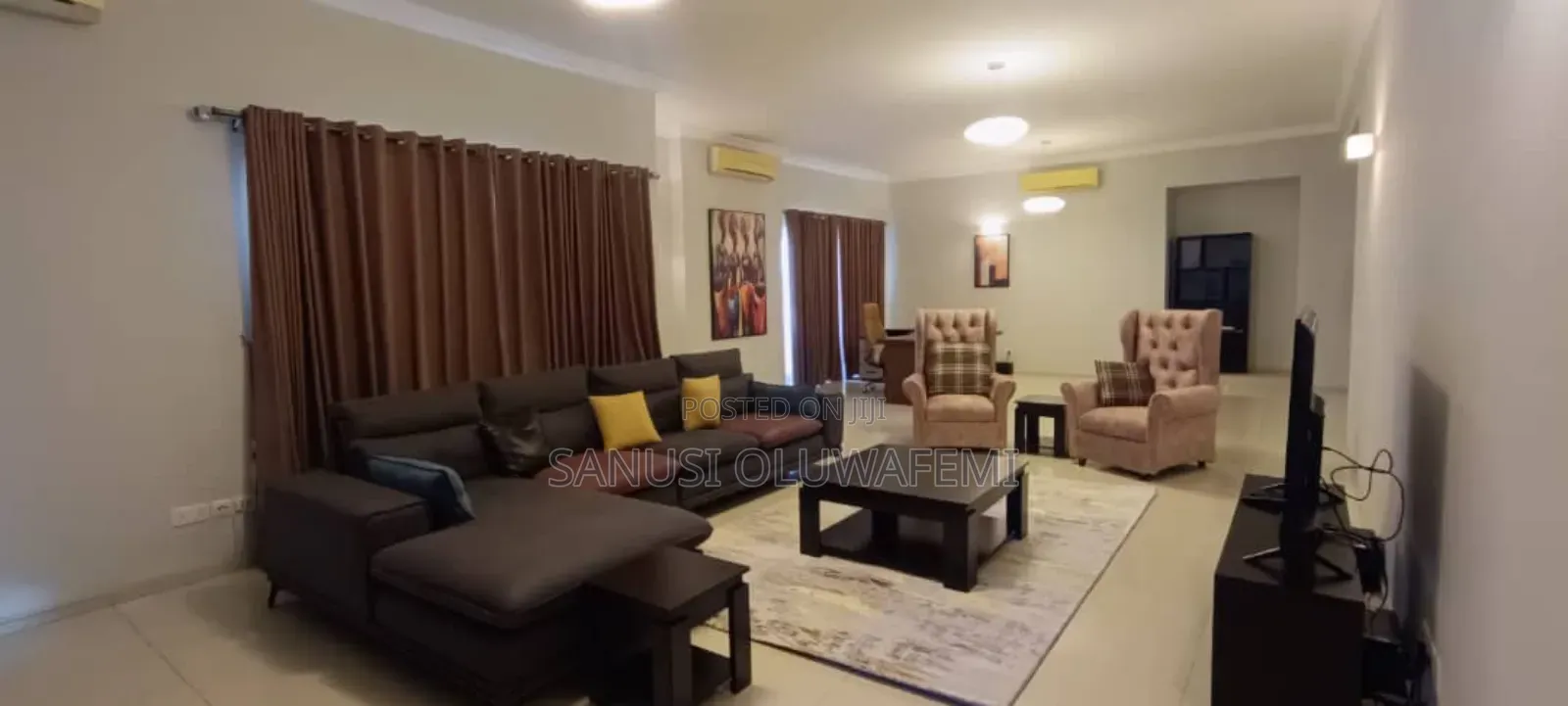 Furnished 3bdrm Block of Flats in Victoria Island for rent