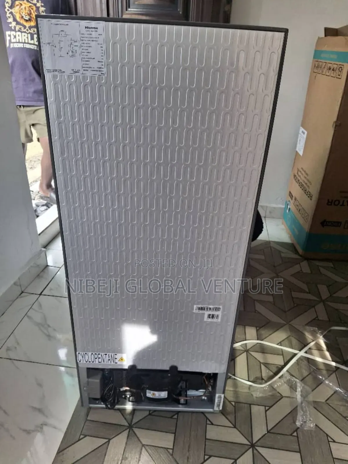 Hisense Double Door Refrigerator-172dr