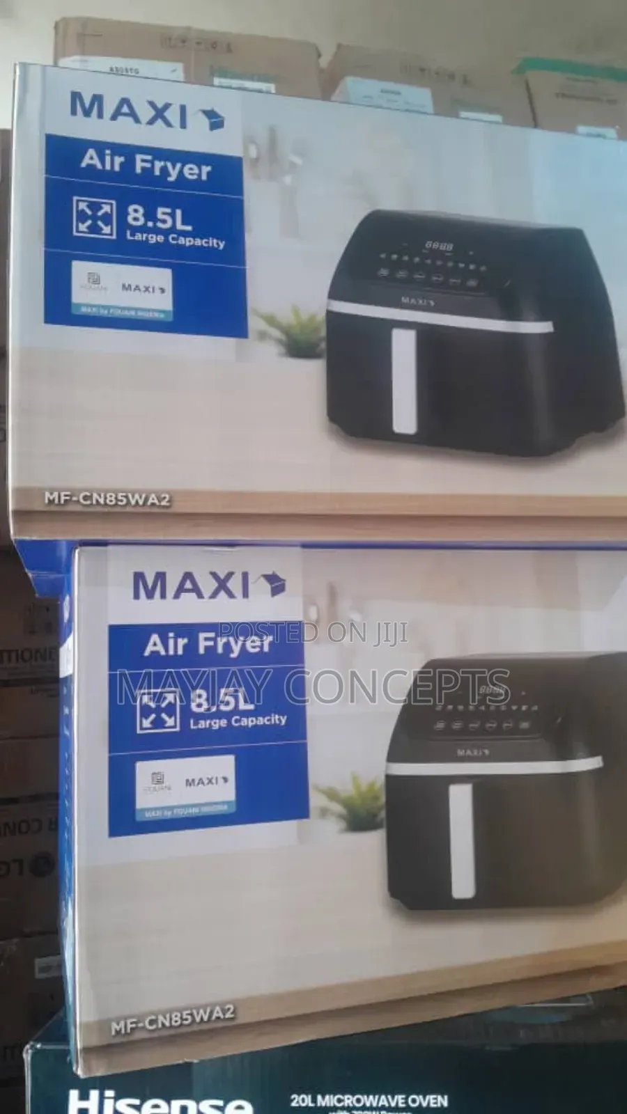 Maxi 8.5litres Large Capacity Airfryer-Little or No Oil Family Size
