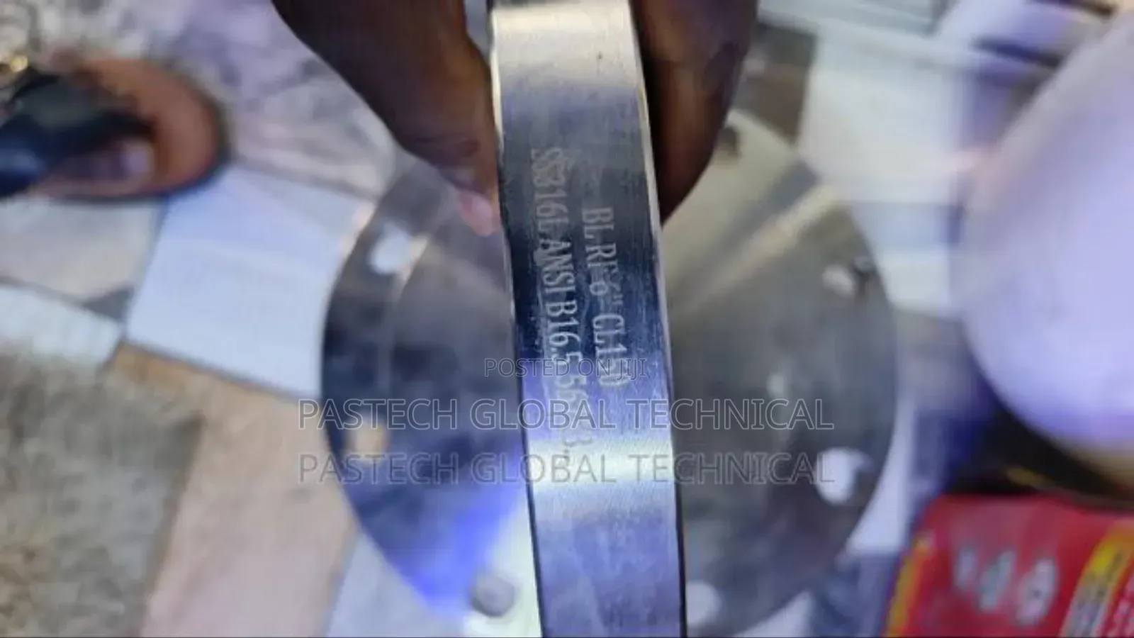 6" Stainless Steel Blind Flange 150# Raised Face (Rf)