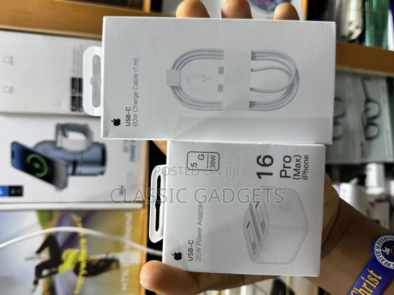 Original 35w Adapter and 60w Cable for iPhone 17 Pro Max
