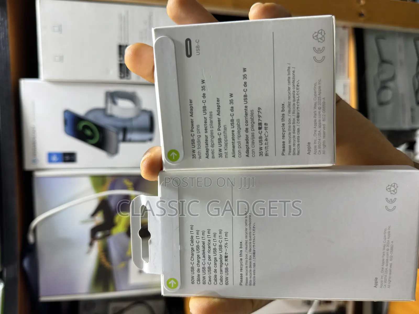 Original 35w Adapter and 60w Cable for iPhone 17 Pro Max