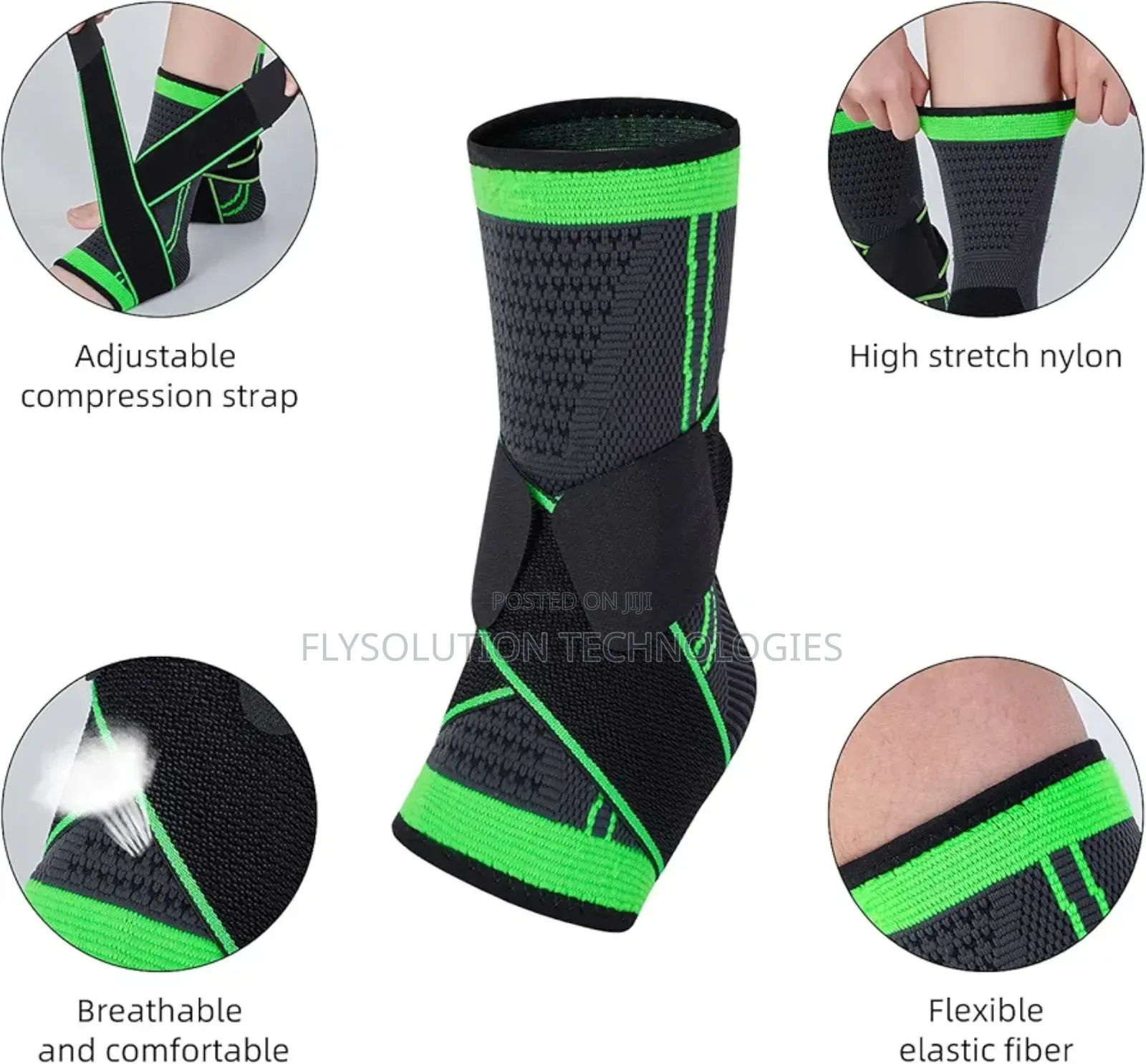 1pc Surgical Comfortable Ankle Brace Support - Xl