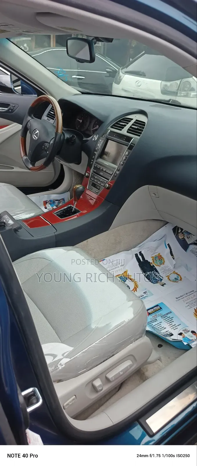 Lexus ES 350 2008 Blue