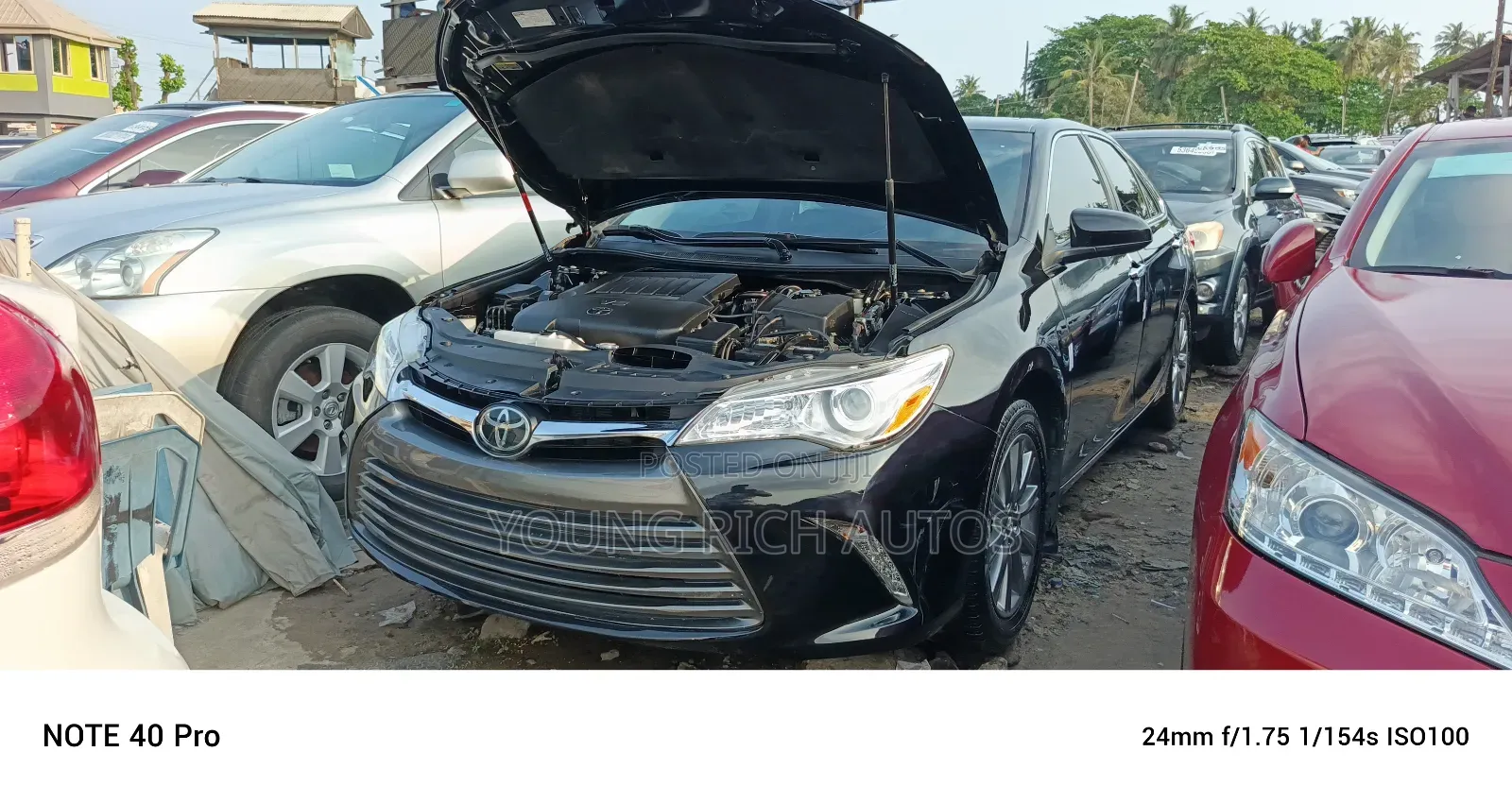 Toyota Camry XLE 4dr Sedan (3.5L 6cyl 6A) 2017 Black