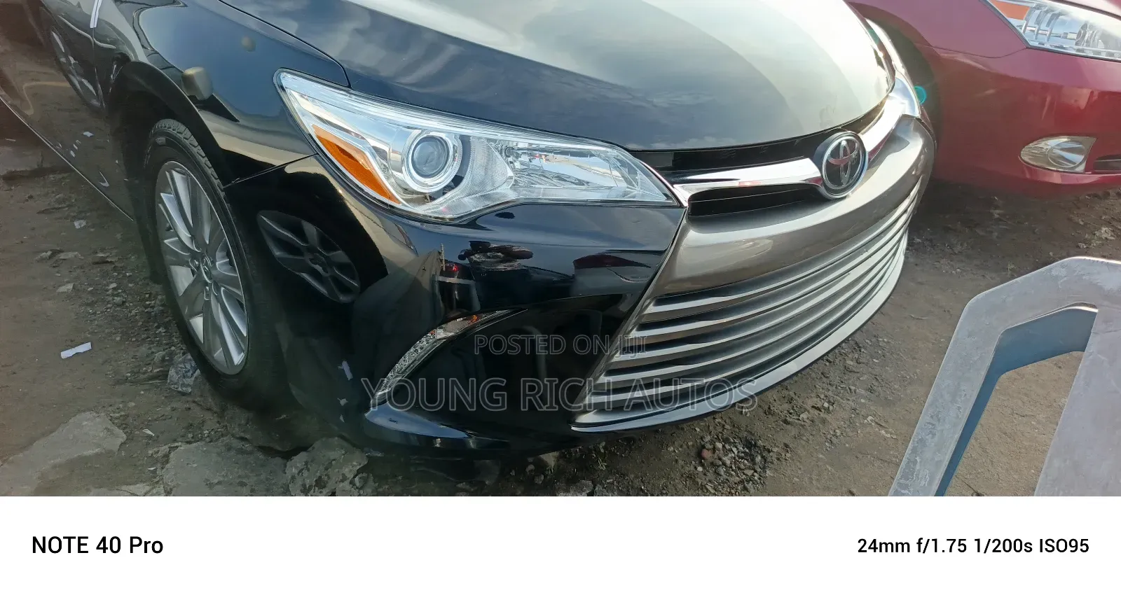 Toyota Camry XLE 4dr Sedan (3.5L 6cyl 6A) 2017 Black