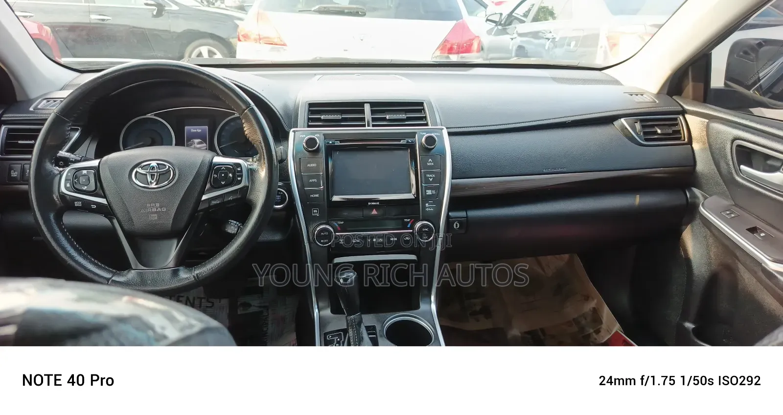 Toyota Camry XLE 4dr Sedan (3.5L 6cyl 6A) 2017 Black