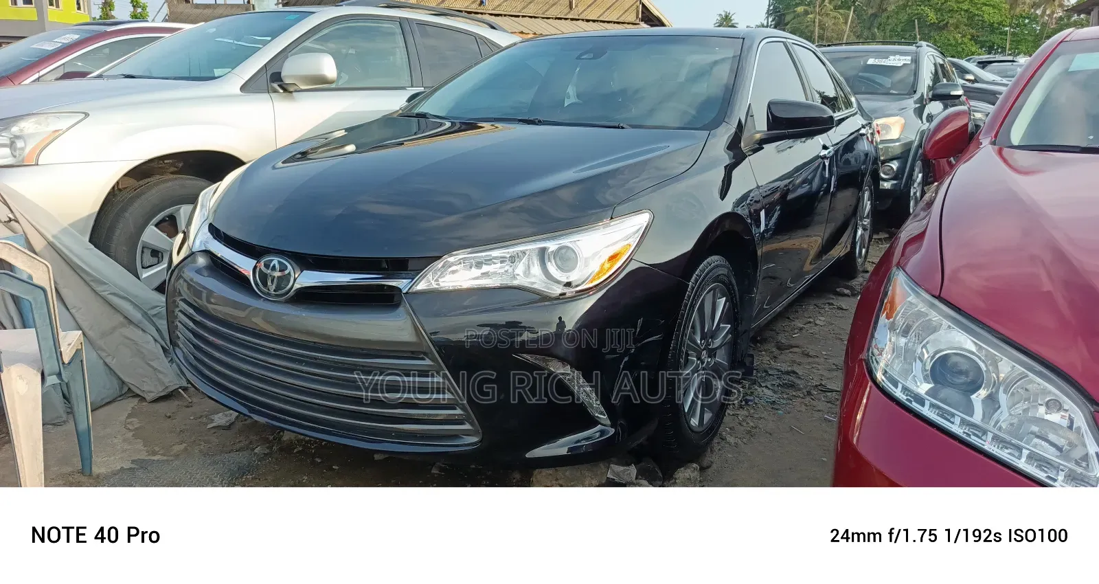 Toyota Camry XLE 4dr Sedan (3.5L 6cyl 6A) 2017 Black