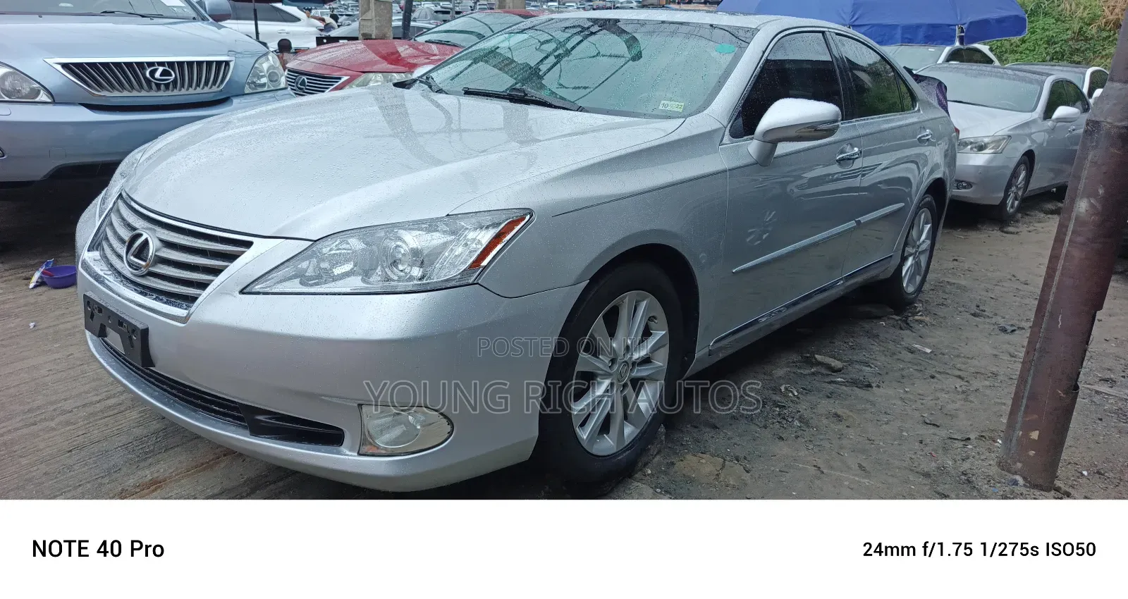 Lexus ES 350 2010 Silver