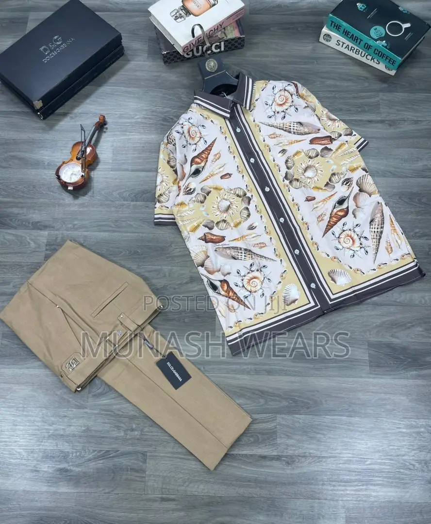 Luxury Vintage Shirts And Pant Trousers 30-40 Available