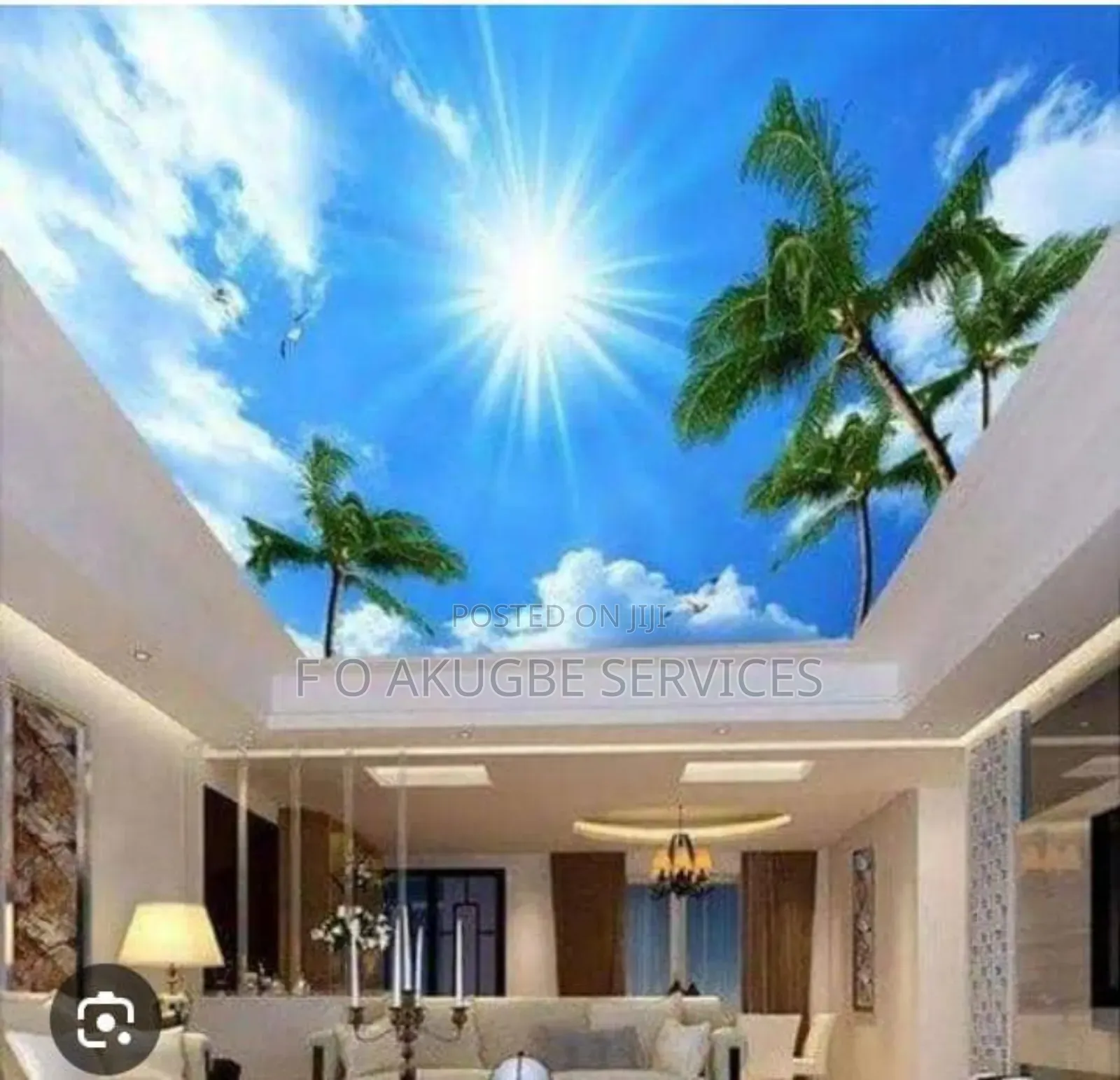 3d Epoxy Ceiling Design