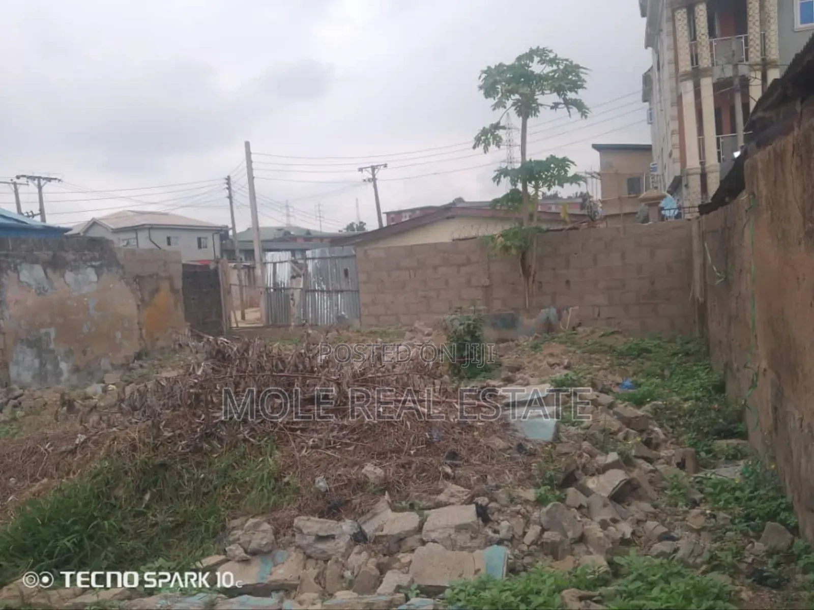 30ft by 120ft Half Plot Baptist Bustop Ijegemo New Expressway