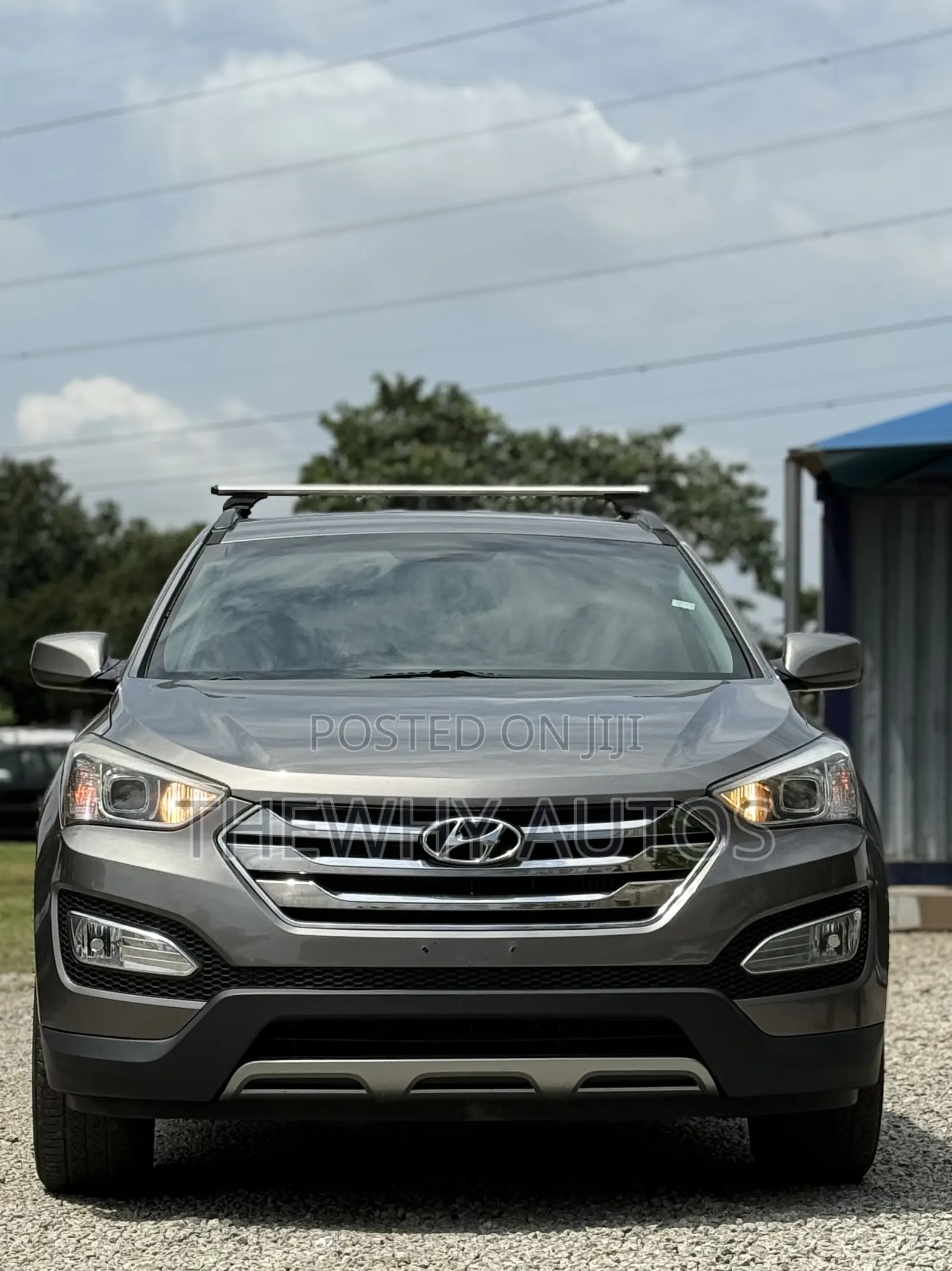 Hyundai Santa Fe GLS 4dr SUV AWD (3.3L 6cyl 6A) 2014 Gray