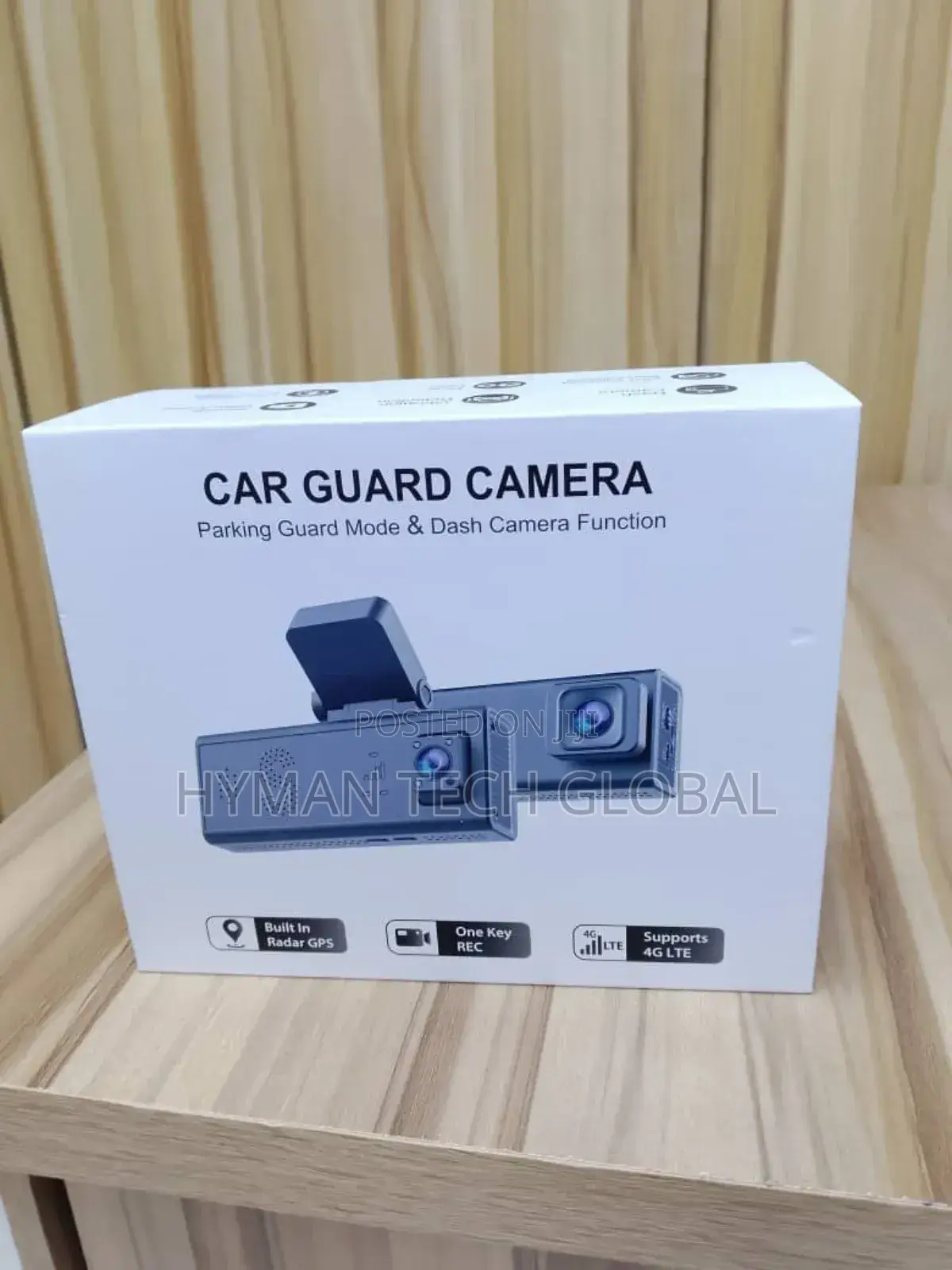 4g Vehicle Dashcamera With Front and Real Camera GPS Video, Tracking
