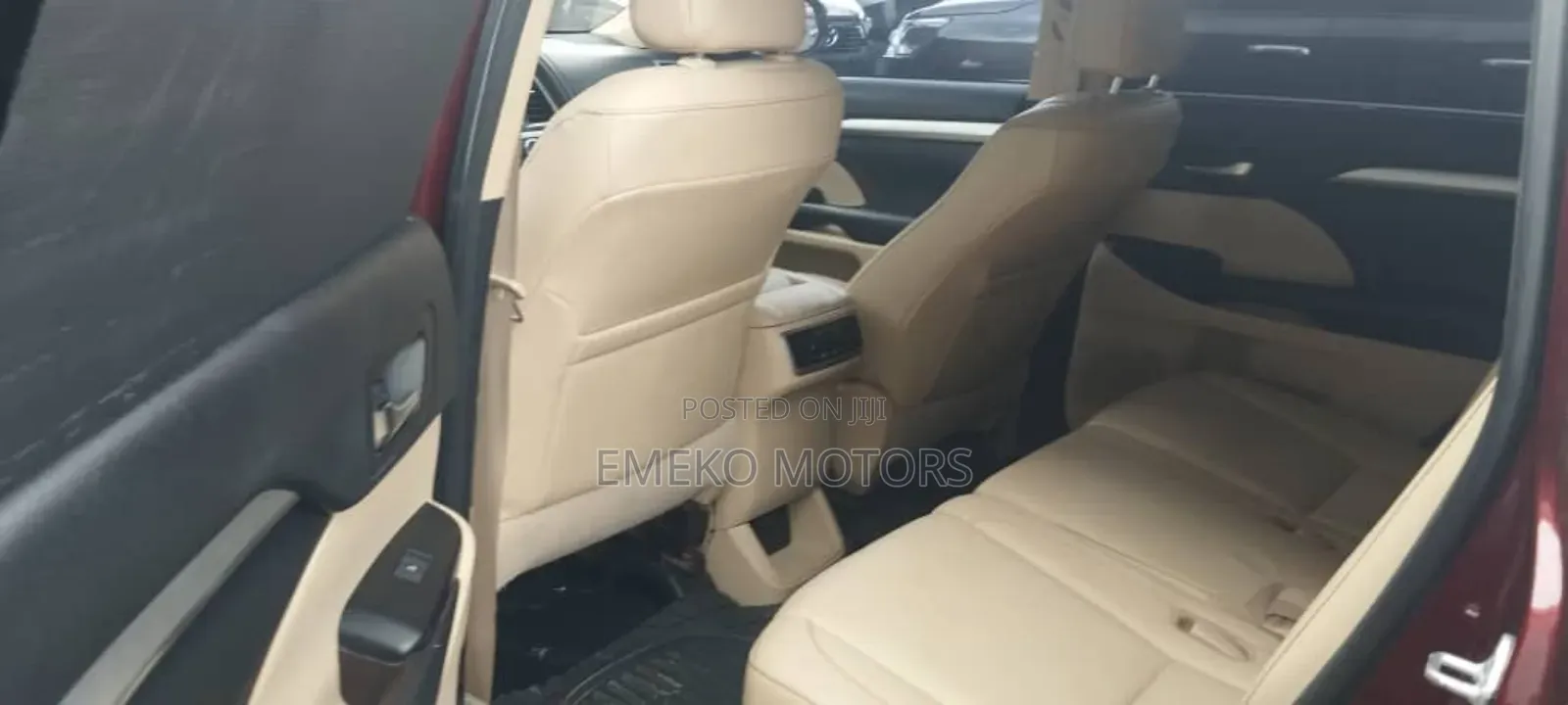 Toyota Highlander XLE 2019 Red