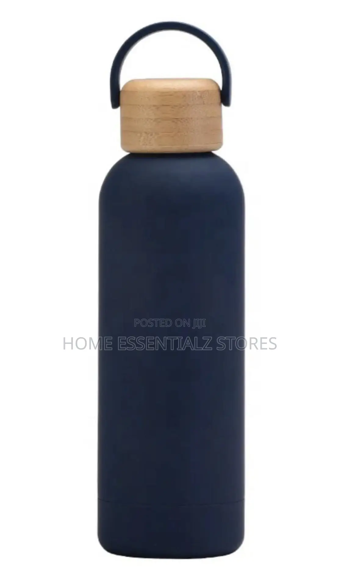 Double Wall Vacuum Flask With Bamboo Cap Leak Proof - 500ml