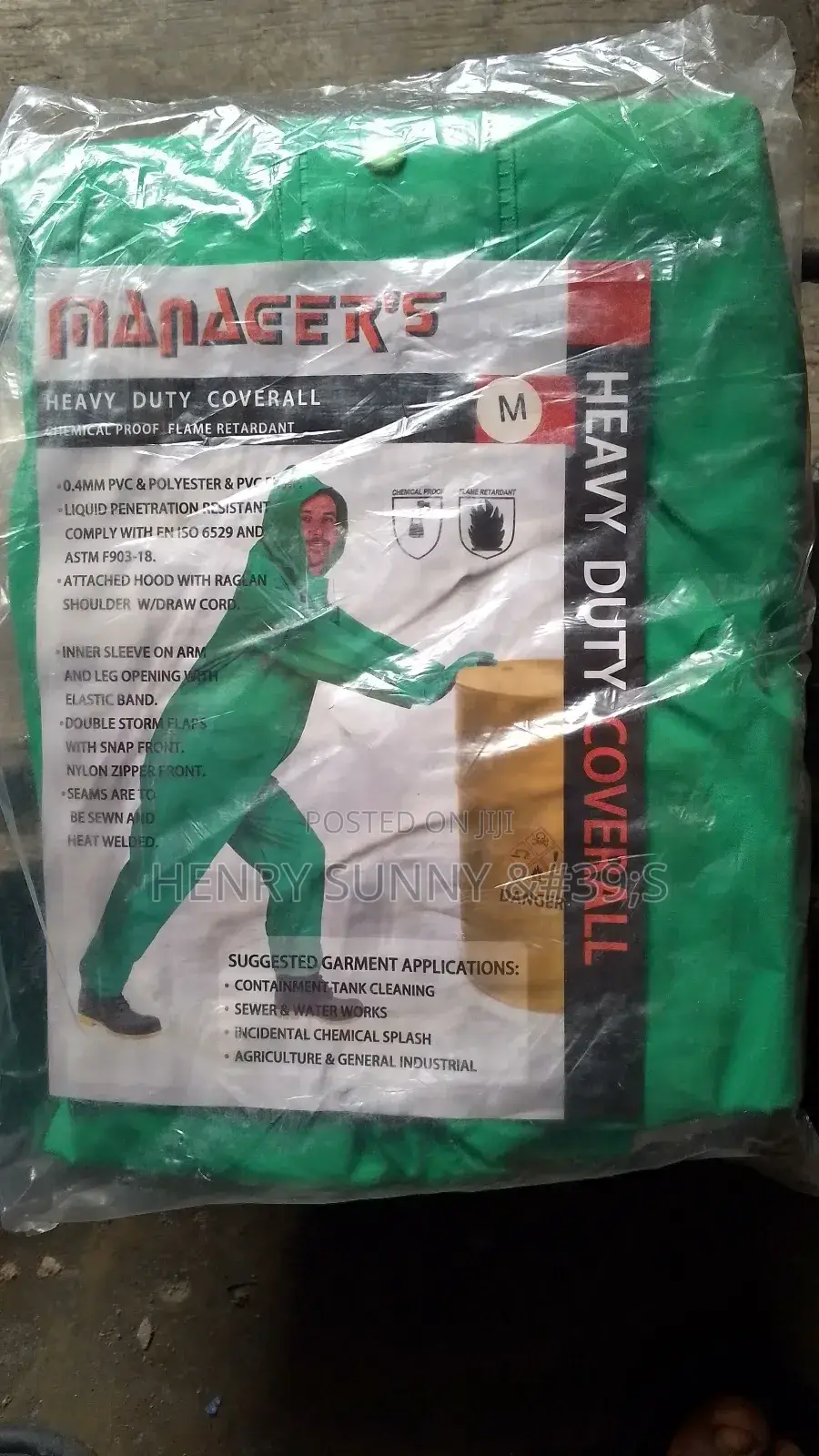 Heavy Duty Coverall