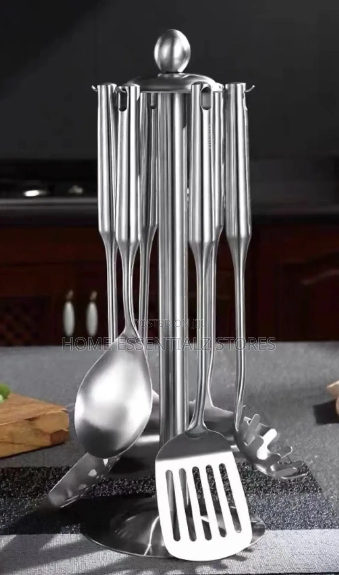 Quality 304 Stainless Steel Cooking Spoon Set - 7 Pieces
