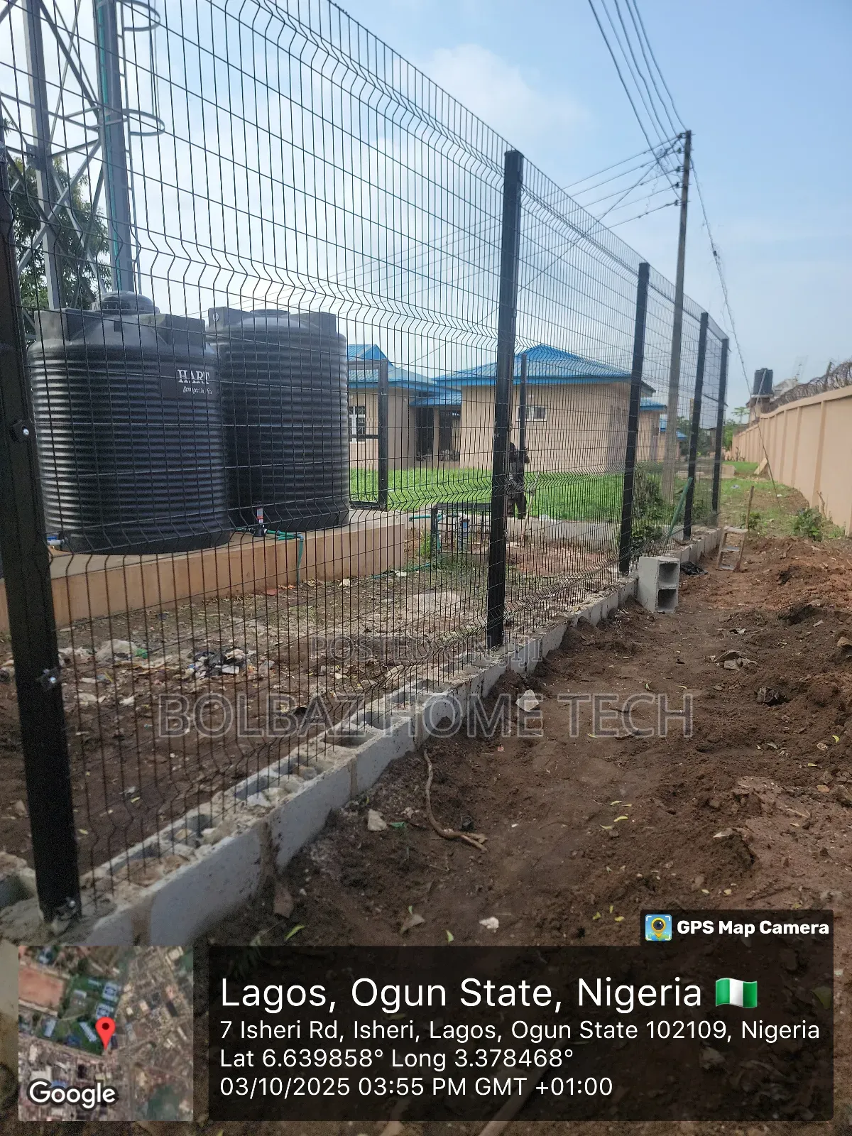 Clear-View Fence for House and Related Uses.