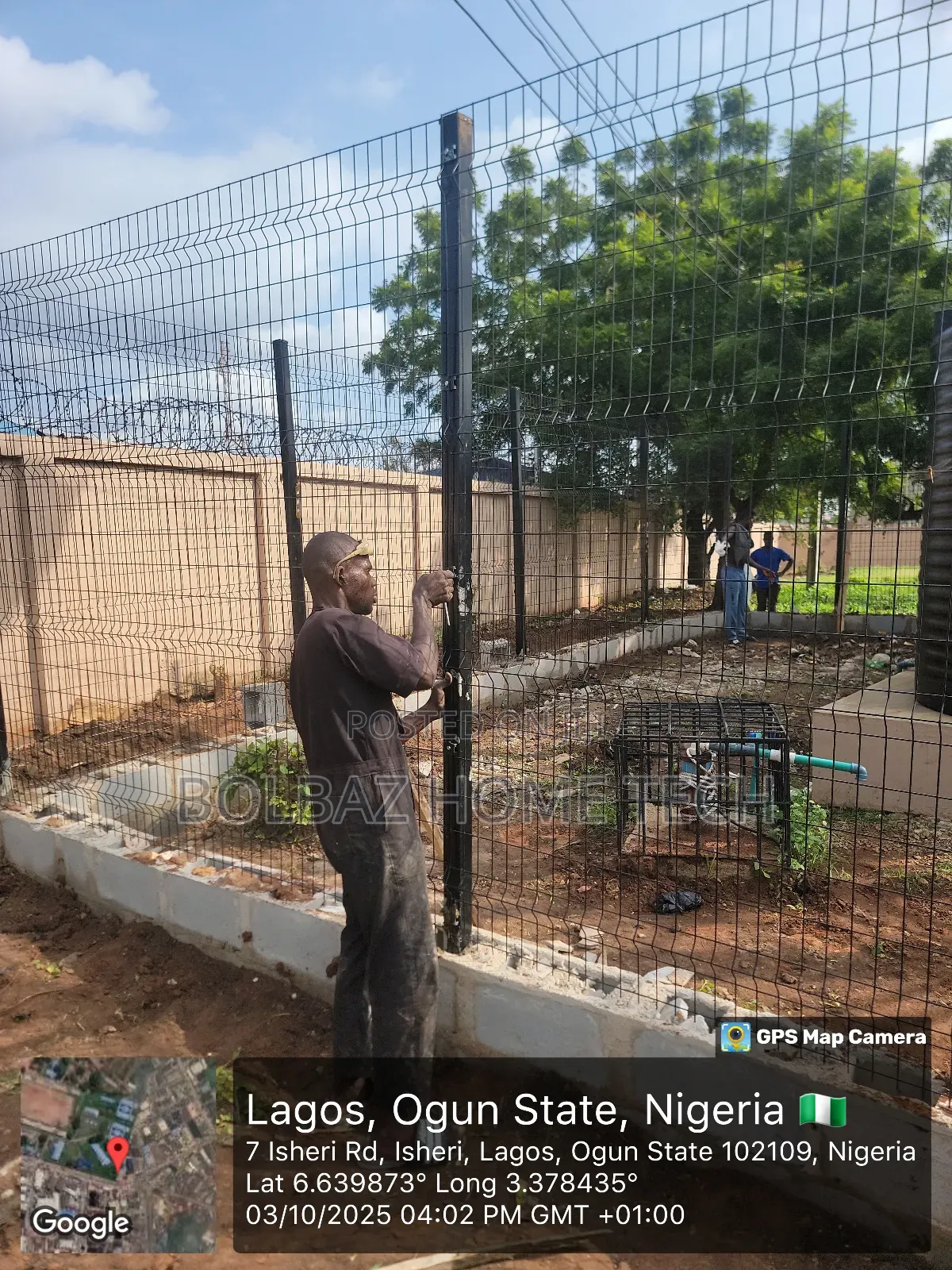 Clear-View Fence for House and Related Uses.