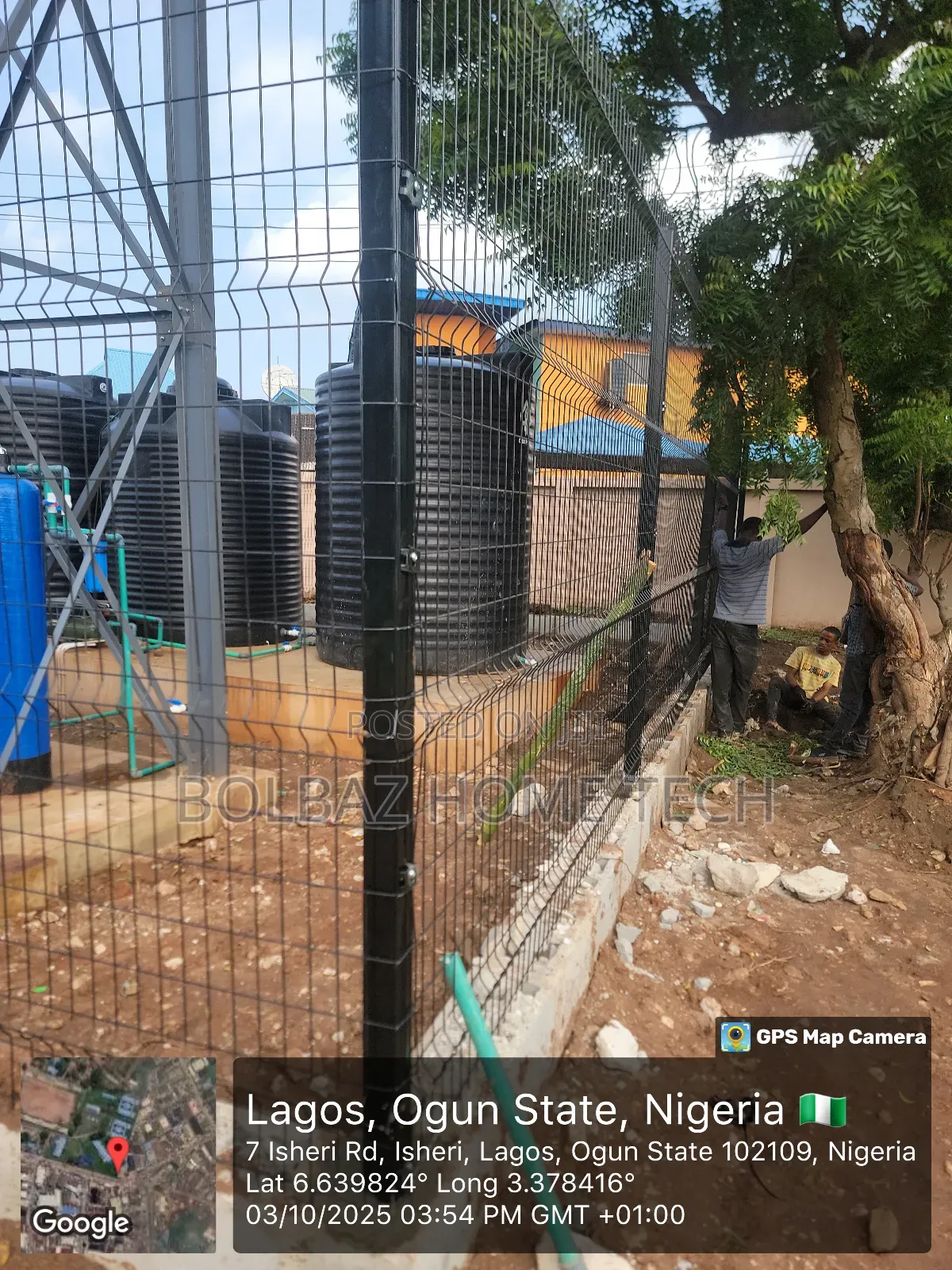 Clear-View Fence for House and Related Uses.