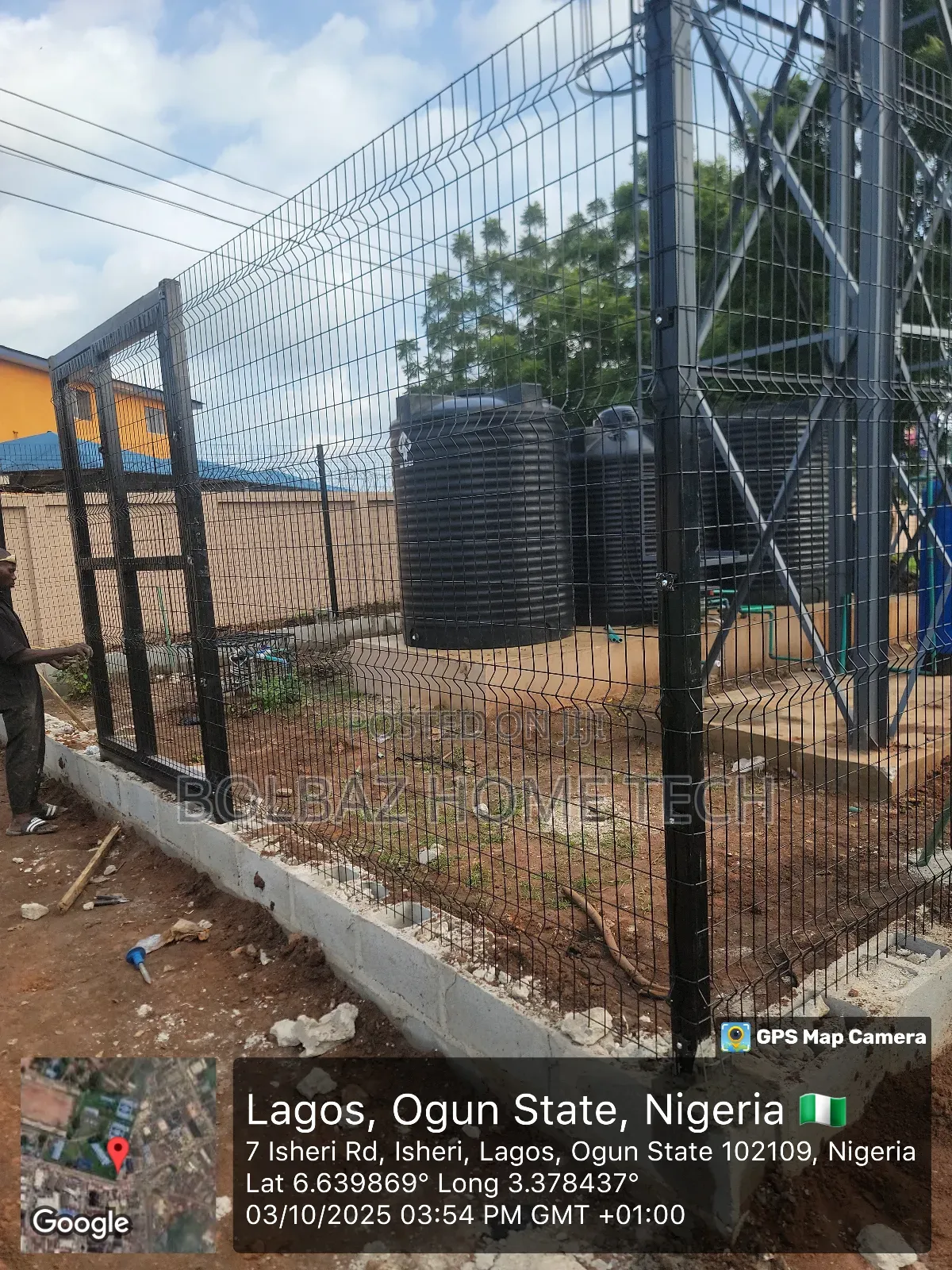 Clear-View Fence for House and Related Uses.